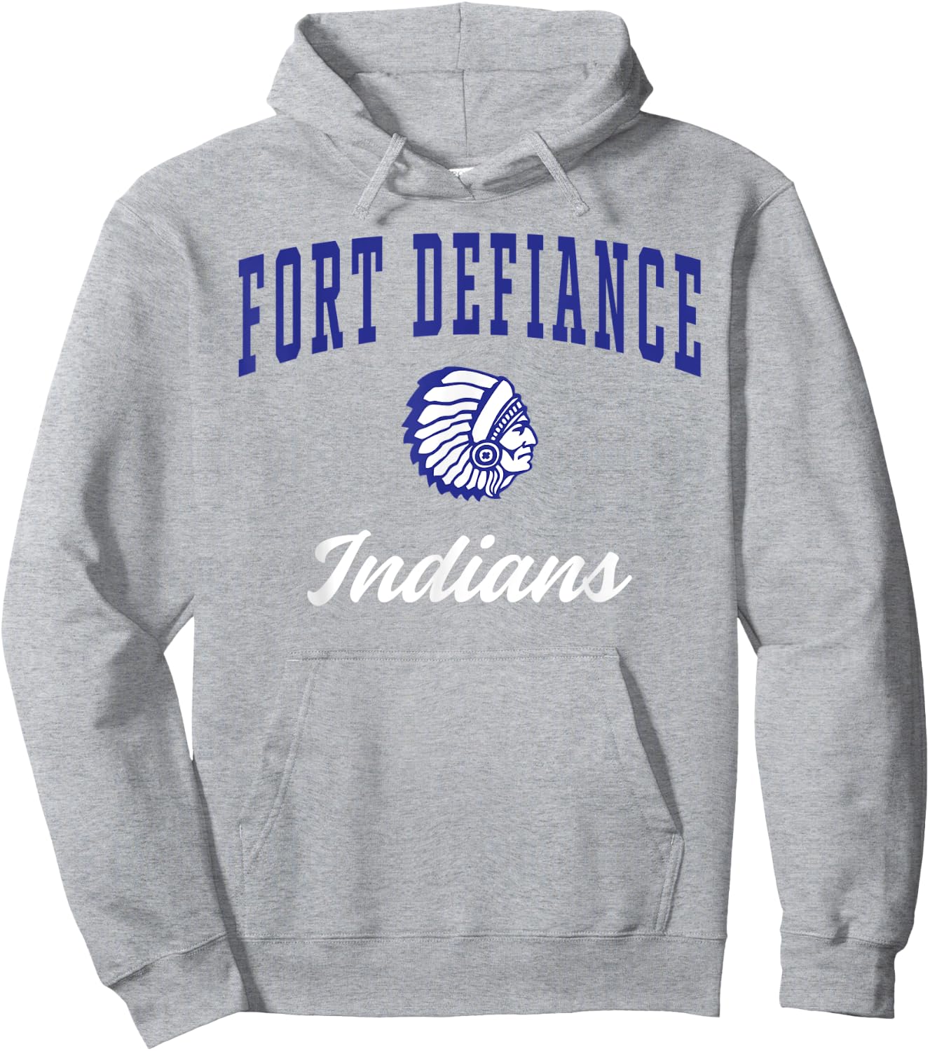 Fort Defiance High School Indians Hoodie - Hoodie | Ash