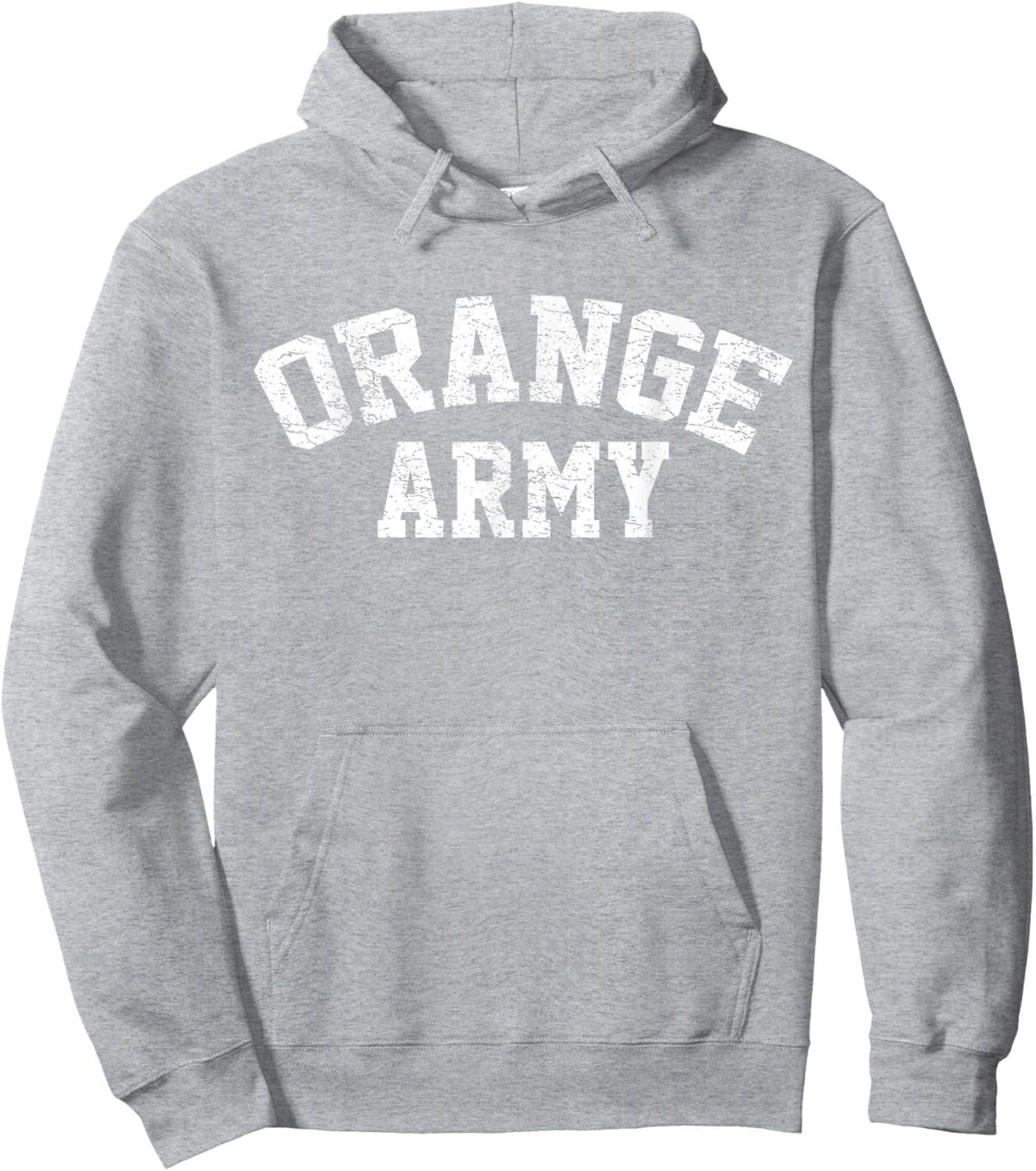 Orange Army Hoodie - Hoodie | Ash