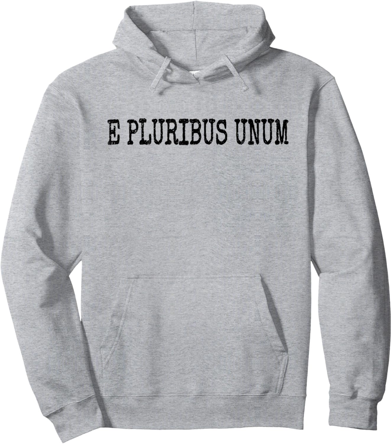 E Pluribus Unum United States Motto Usa Hoodie - Hoodie | Ash