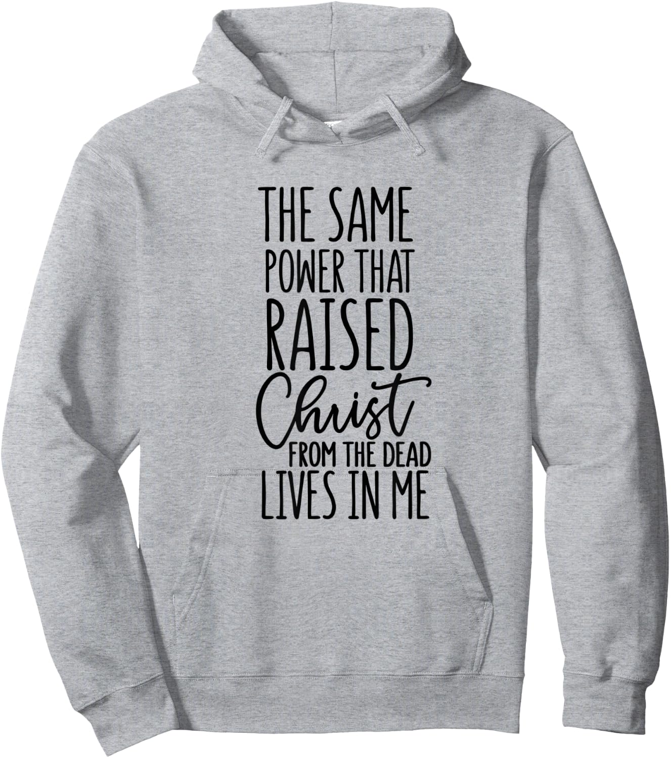 Romans 8:11 - Gift & Men, Christian Hoodie - Hoodie | Ash