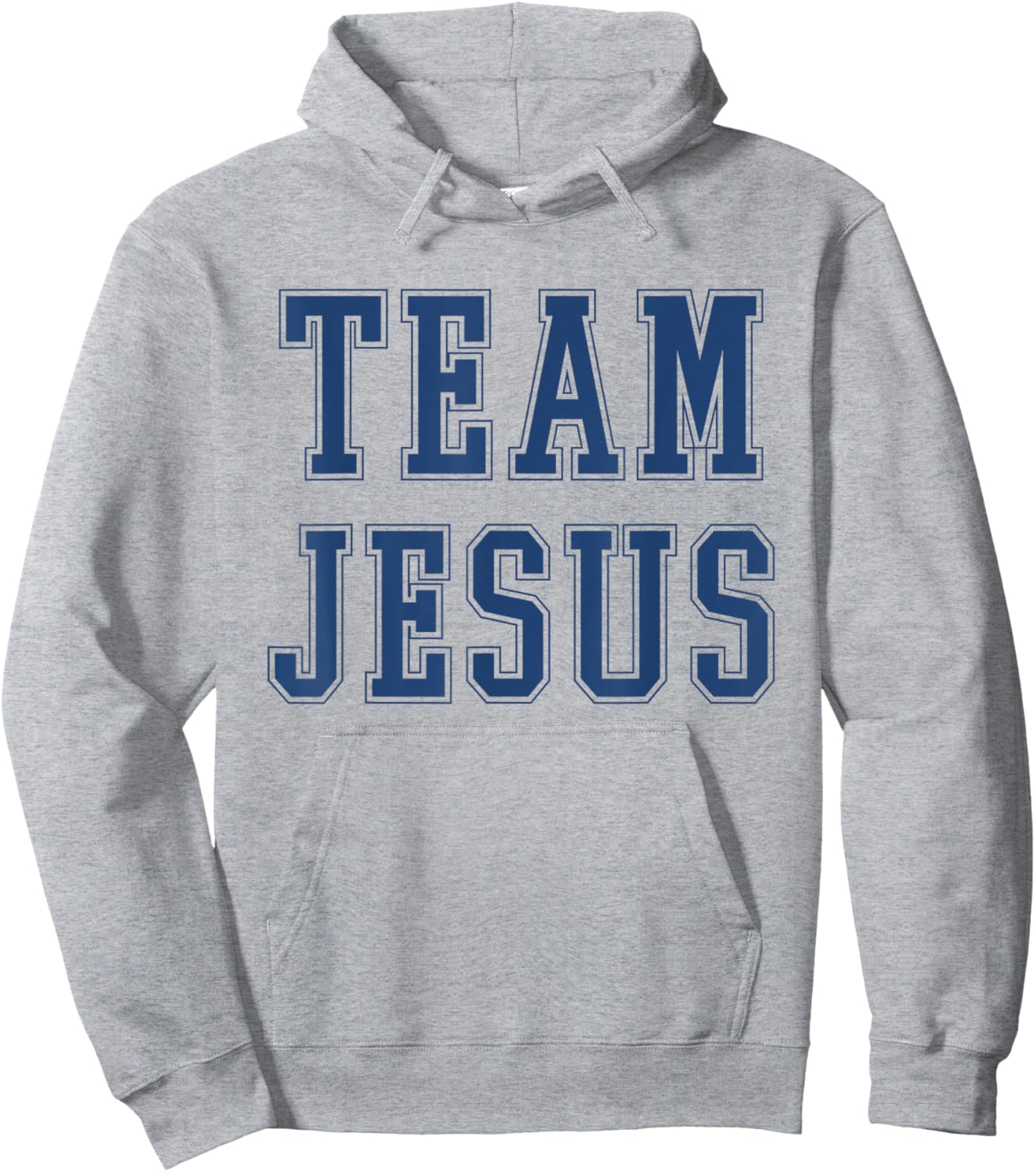Team Jesus, Christian Faith Classic Hoodie - Hoodie | Ash