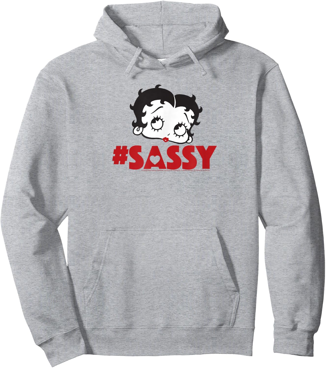 Betty Boop #Sassy Hoodie - Hoodie | Ash