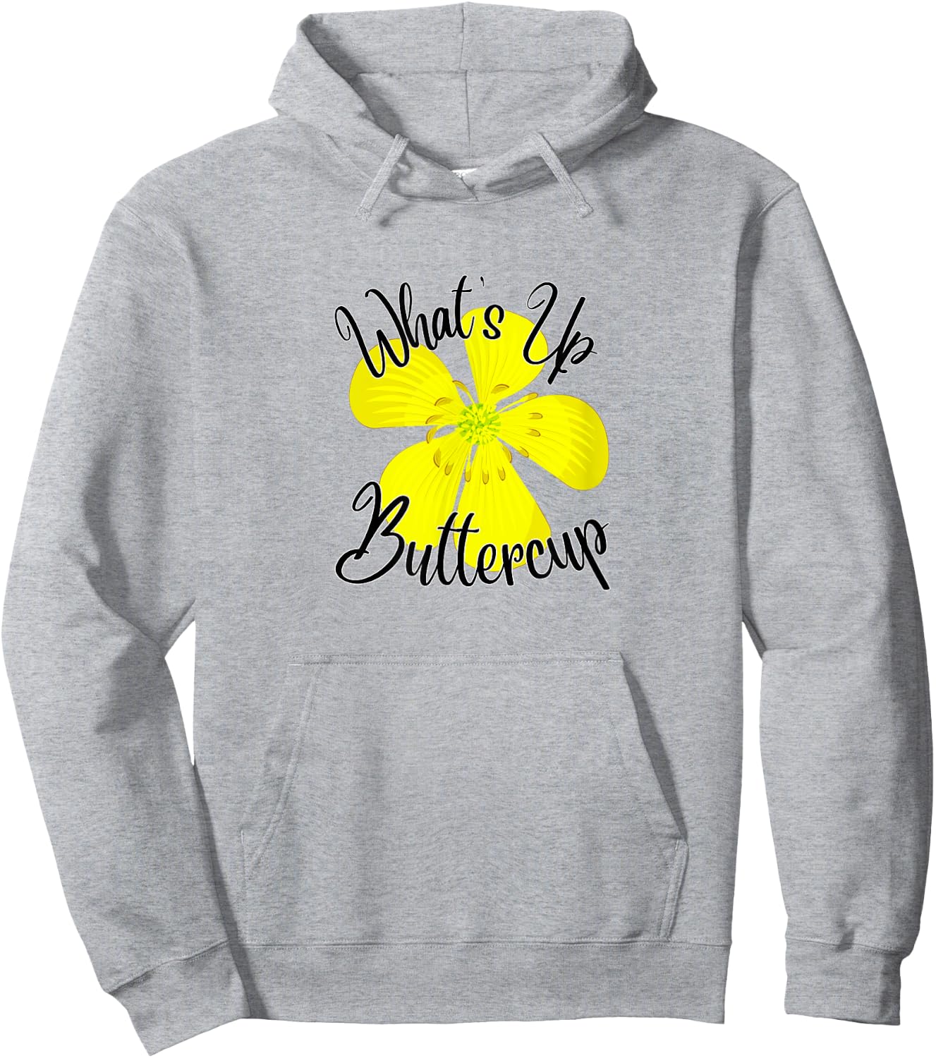 What's Up Buttercup Hoodie - Hoodie | Ash