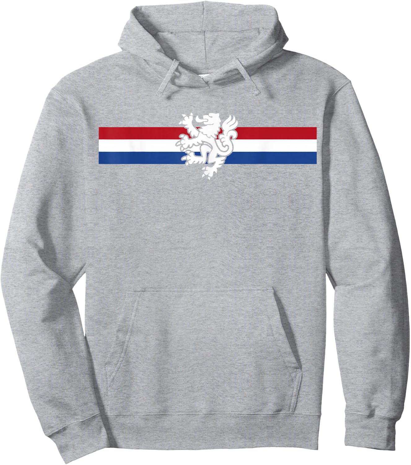 Holland Emblem Lion Nederland Flag Netherlands Hoodie - Hoodie | Ash