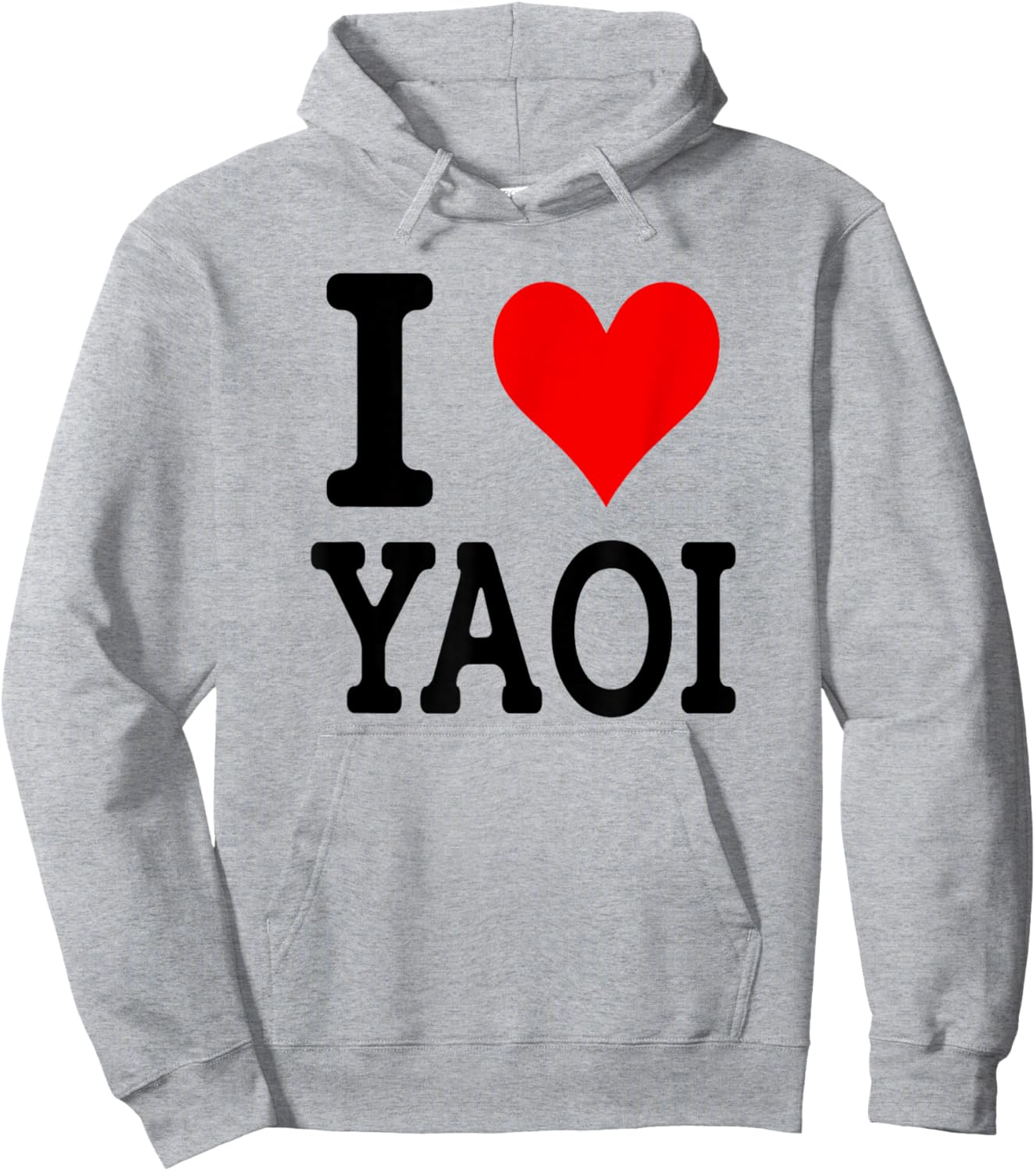 I Love Yaoi Hoodie - Hoodie | Ash