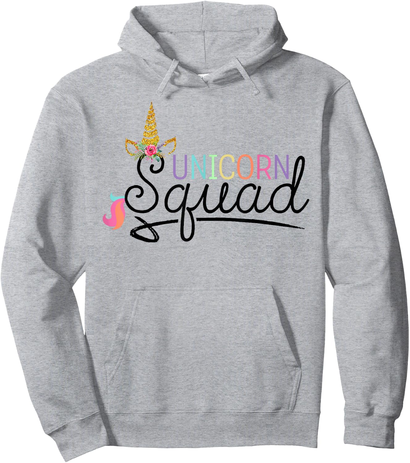Unicorn Squad Hoodie - Hoodie | Ash