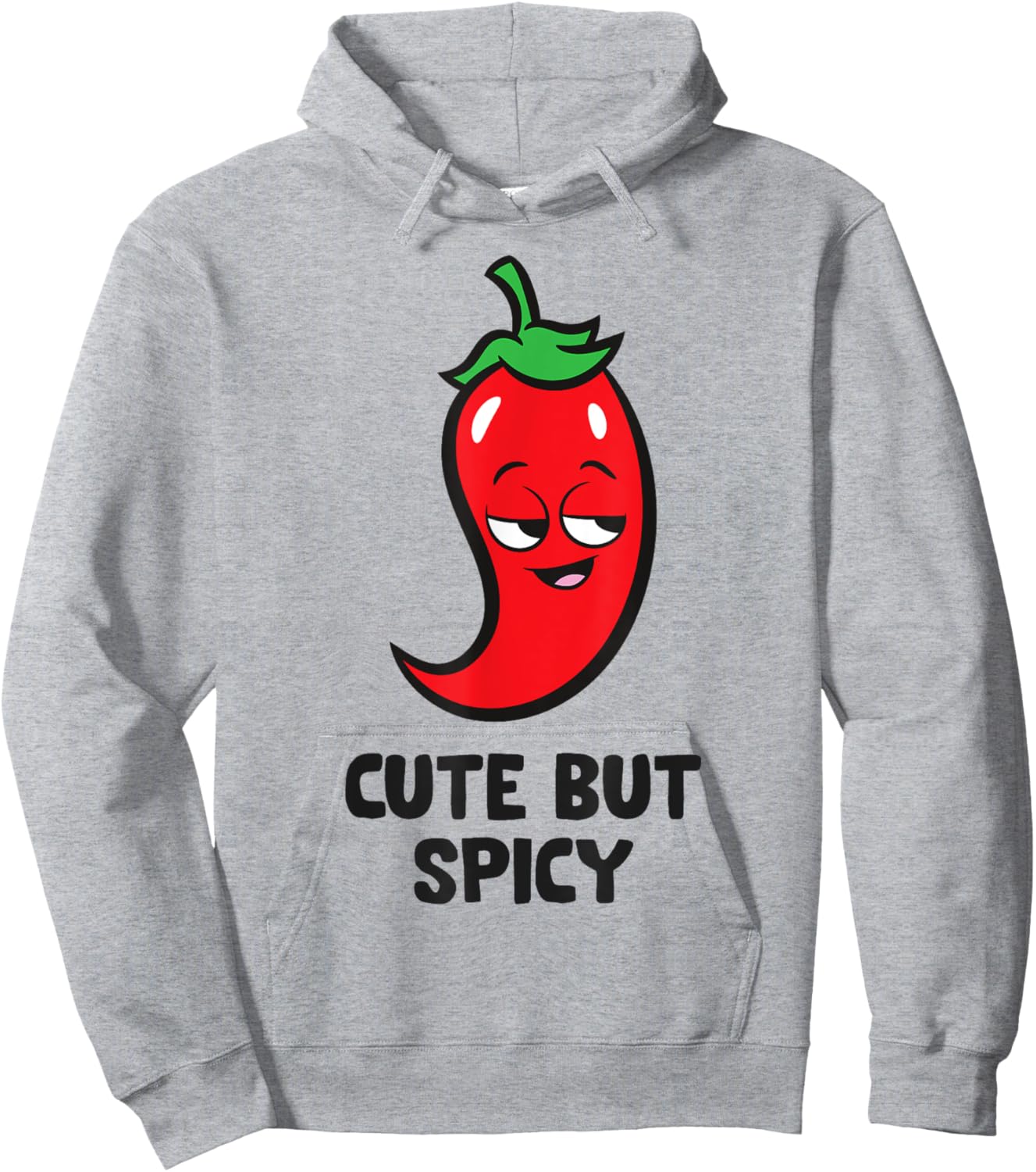 Cute But Spicy Cute Red Chili Hoodie - Hoodie | Ash