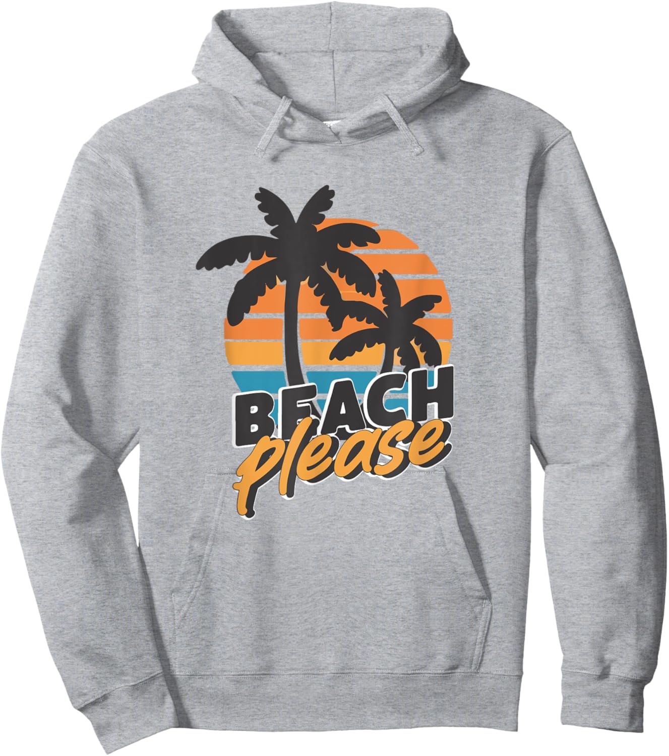 Beach Please Hoodie - Hoodie | Ash