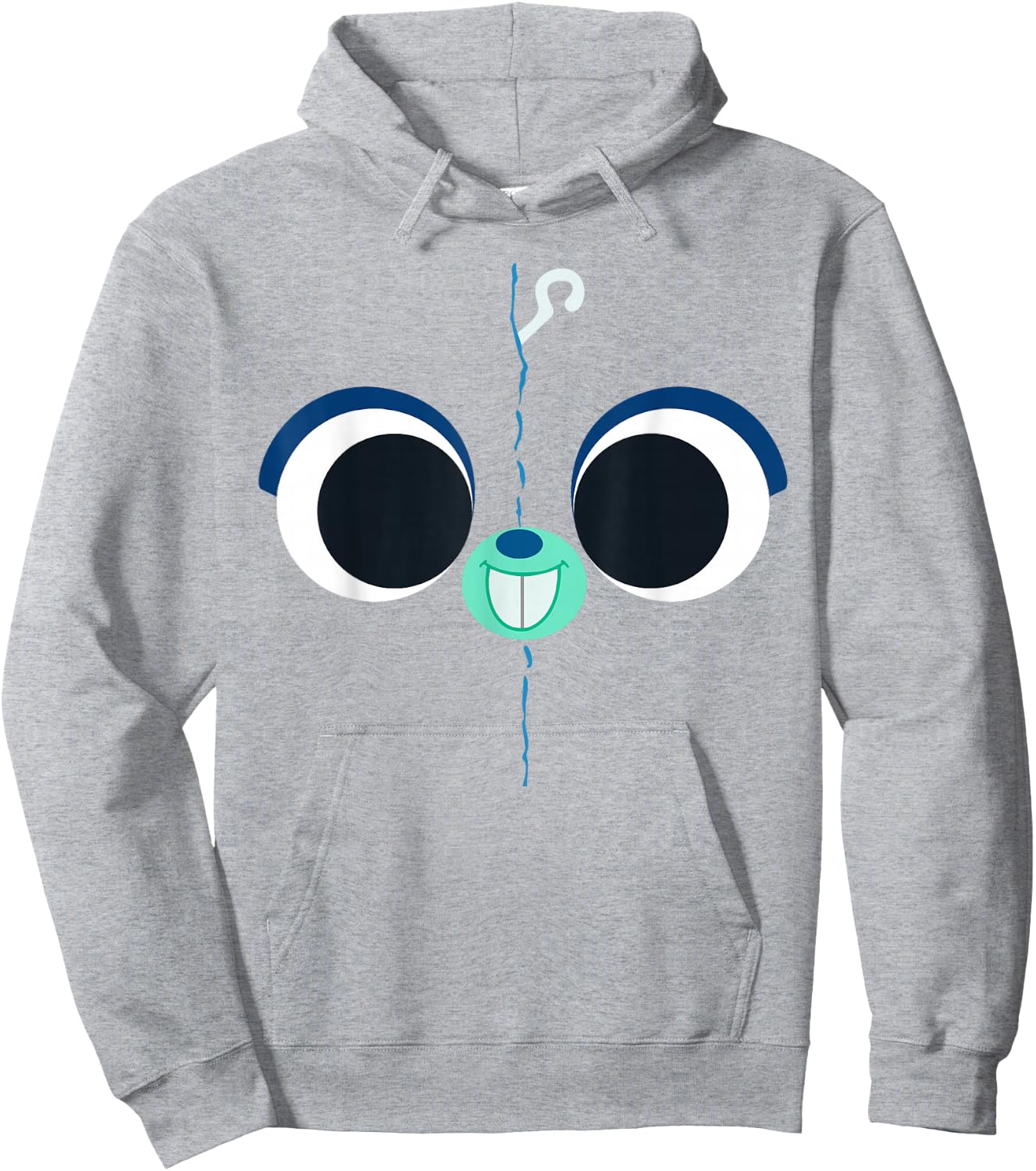 Disney PIXAR Toy Story 4 Bunny Big Face Hoodie - Hoodie | Ash