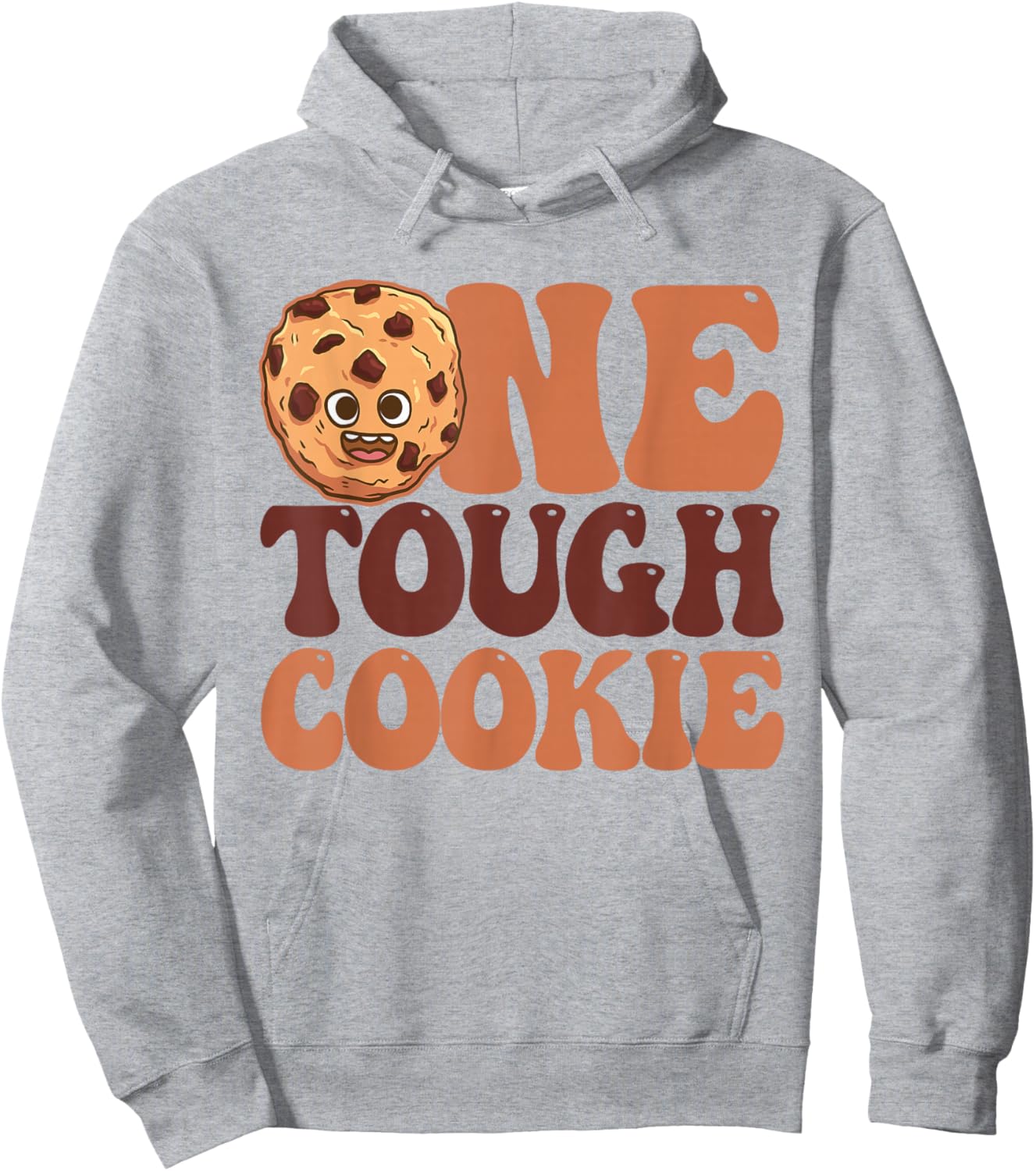 One Tough Cookie Chocolate Chip Cookie Hoodie - Hoodie | Ash