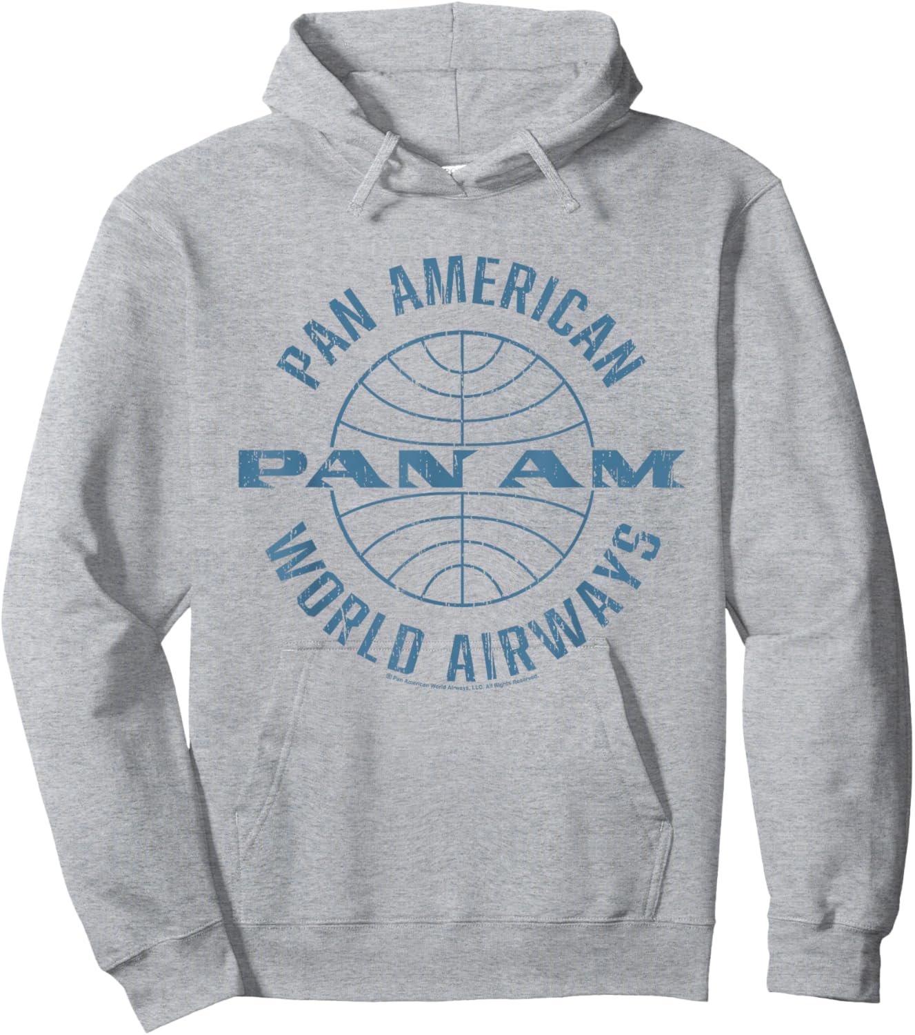 Pan Am Pan American World Airways Hoodie - Hoodie | Ash