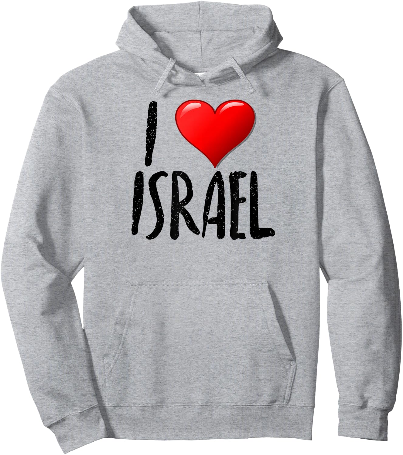 I Love Israel- - Traveler - Souvenir Hoodie - Hoodie | Ash