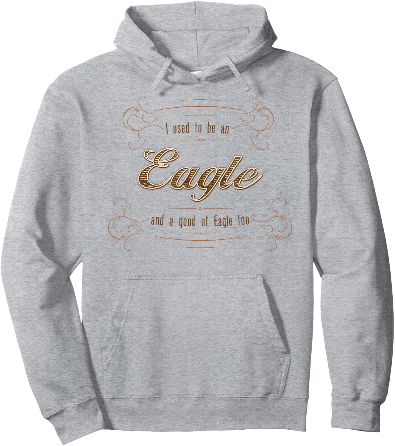 Good ol' Eagle, Wood Badge Back to Gilwell Hoodie - Hoodie | Ash
