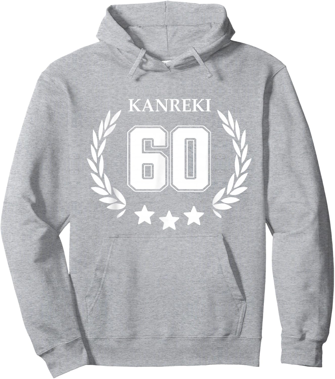60th Birthday Celebration, , Women, Popular, Celebration, Red, Father, Mother, Grandfather, Grandmother, Chanchanko, Alternate 60th Birthday Hoodie - Hoodie | Ash