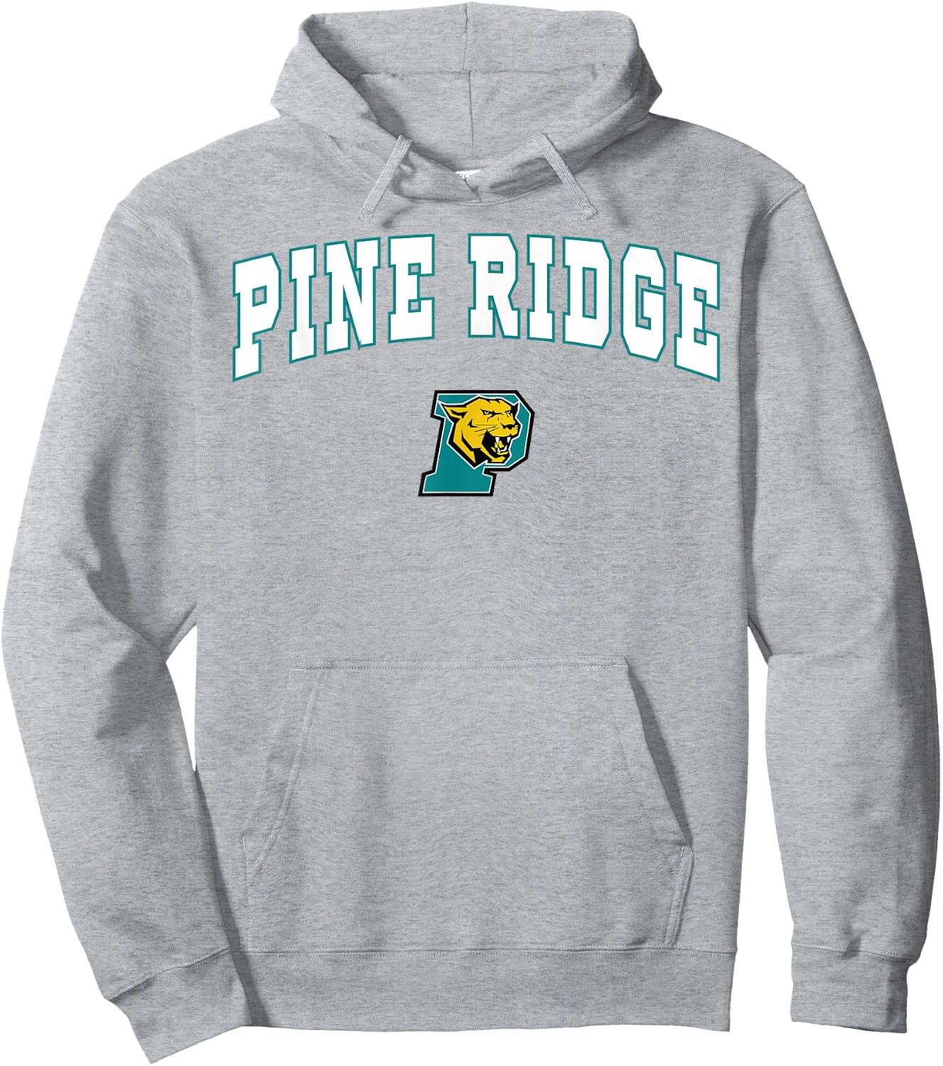 Pine Ridge High School Panthers Hoodie - Hoodie | Ash