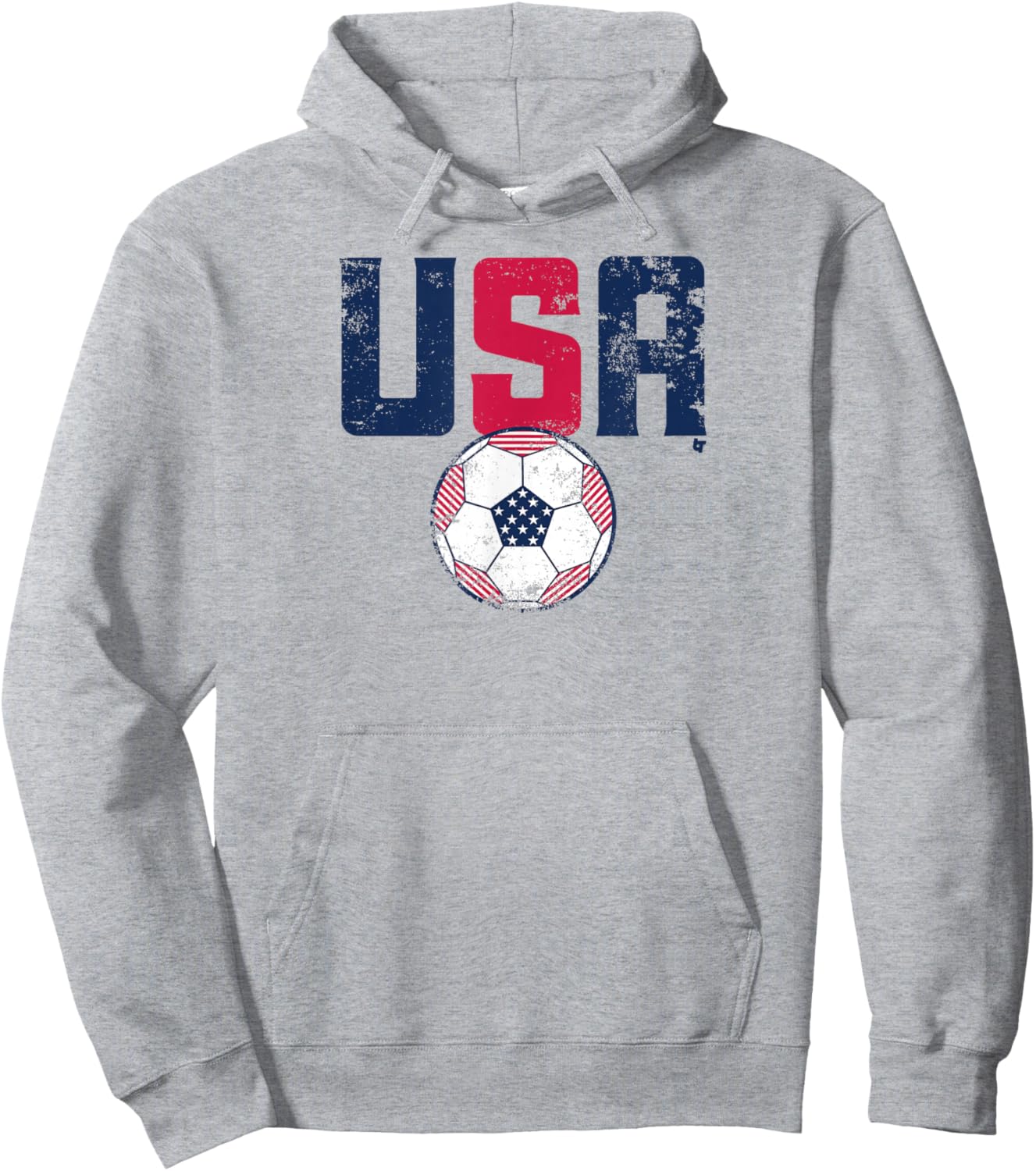 USA Soccer Hoodie - Hoodie | Ash