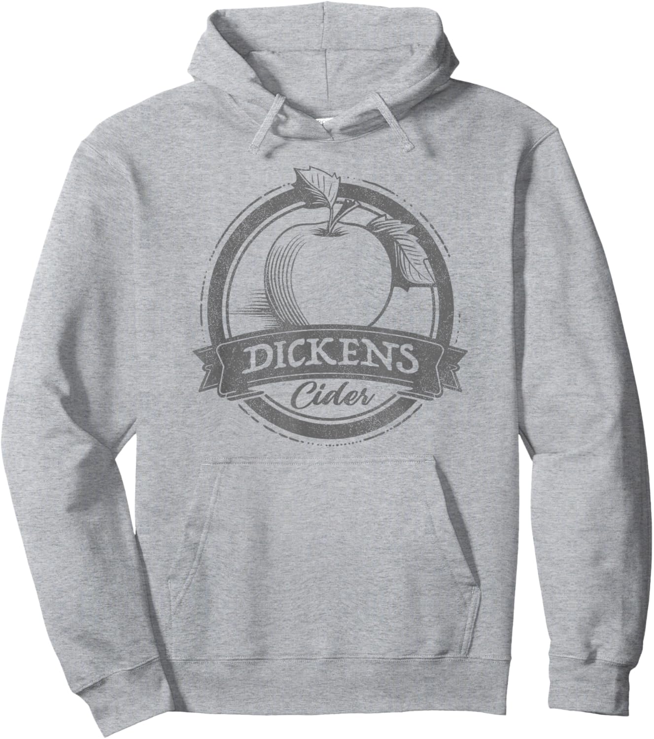 Drinking Humor Funny Dickens Cider Hoodie - Hoodie | Ash