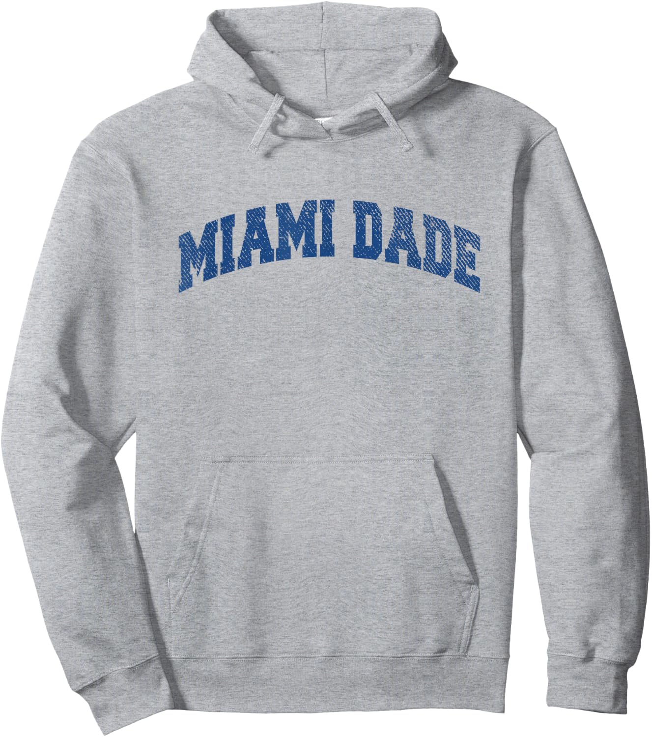 Miami Dade Sports Classic Varsity College Style Hoodie - Hoodie | Ash