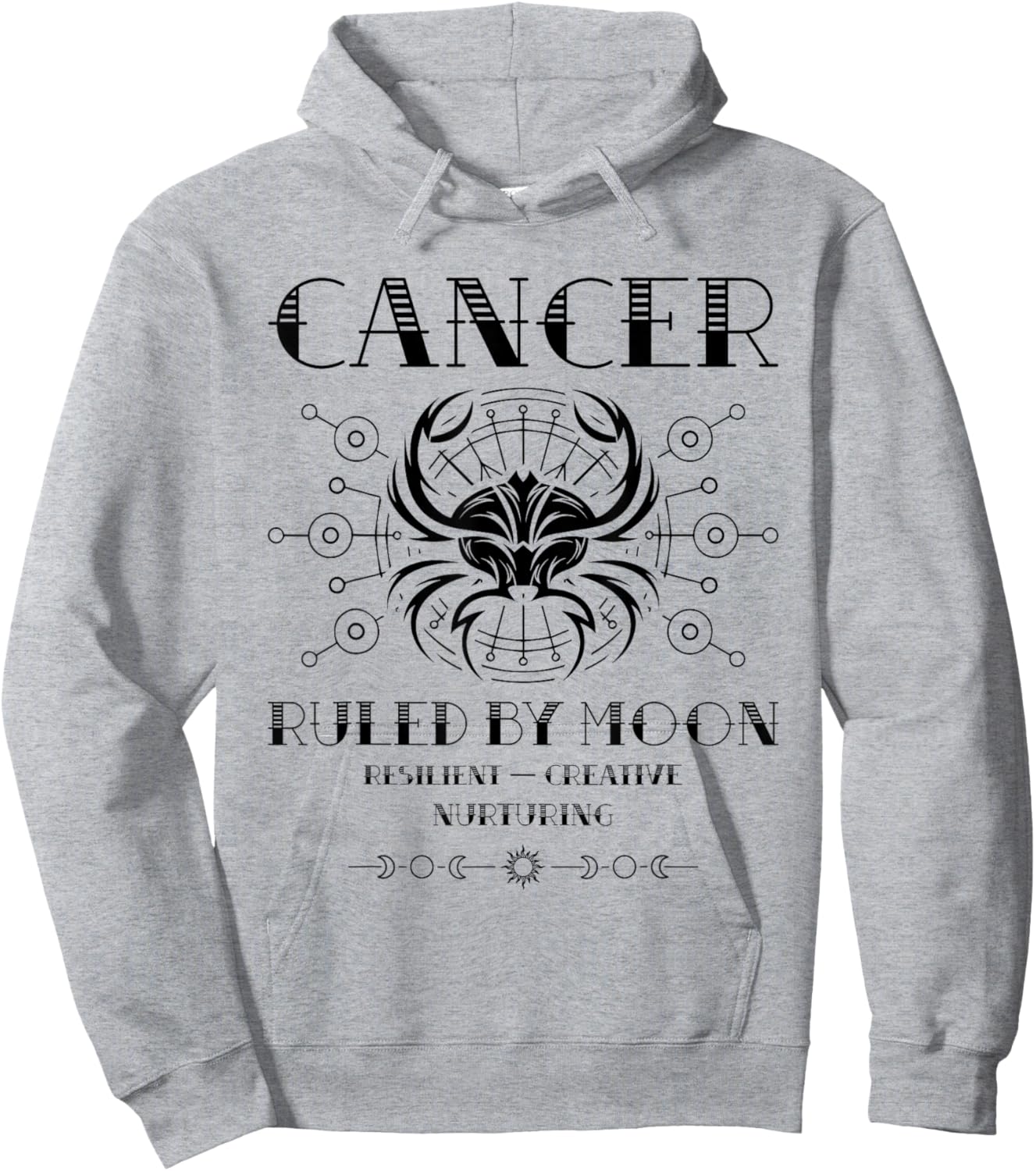 Cancer Zodiac Sign Personality Cancer Hoodie - Hoodie | Ash