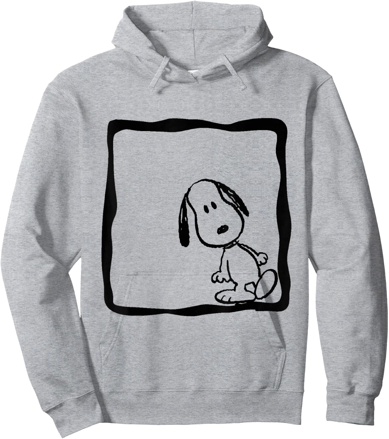 Peanuts Snoopy Lean Hoodie - Hoodie | Ash