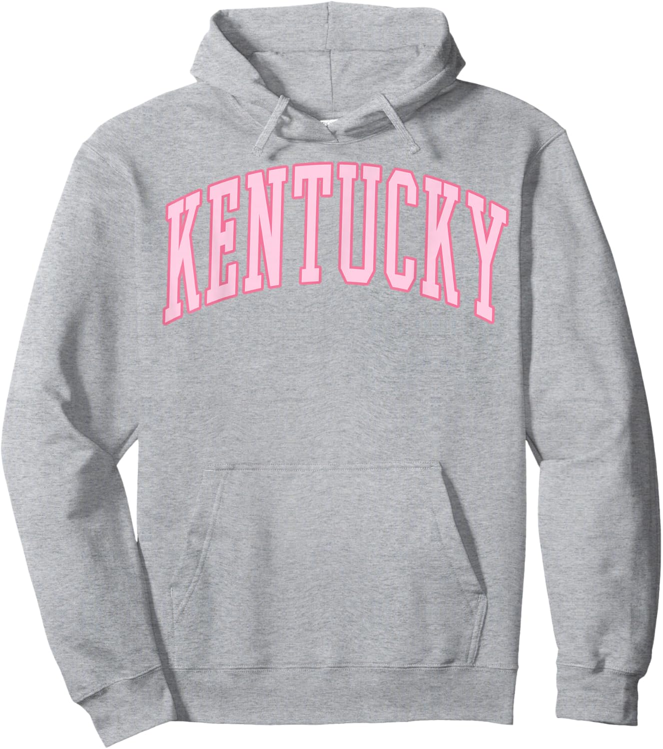 Kentucky Vintage Preppy Varsity Pink Sports Hoodie - Hoodie | Ash