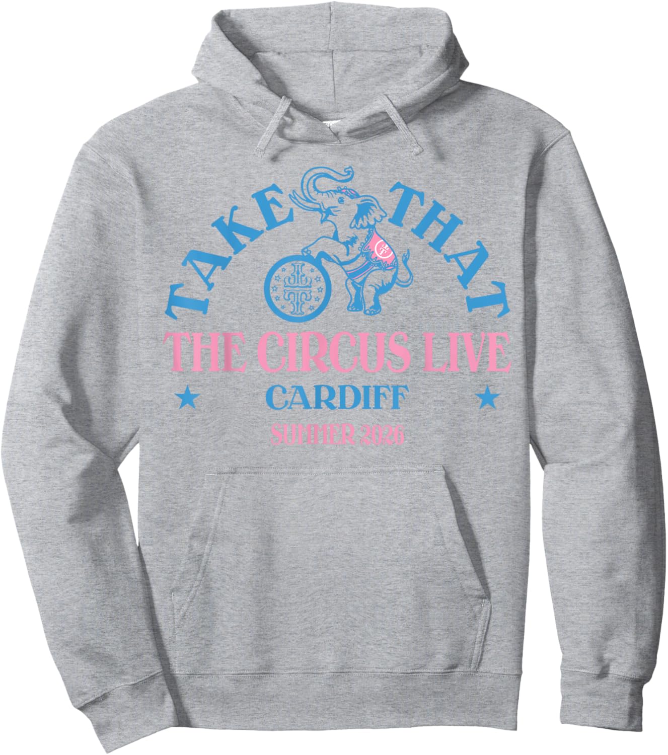 Take that The Circus Live Cardiff Hoodie - Hoodie | Ash