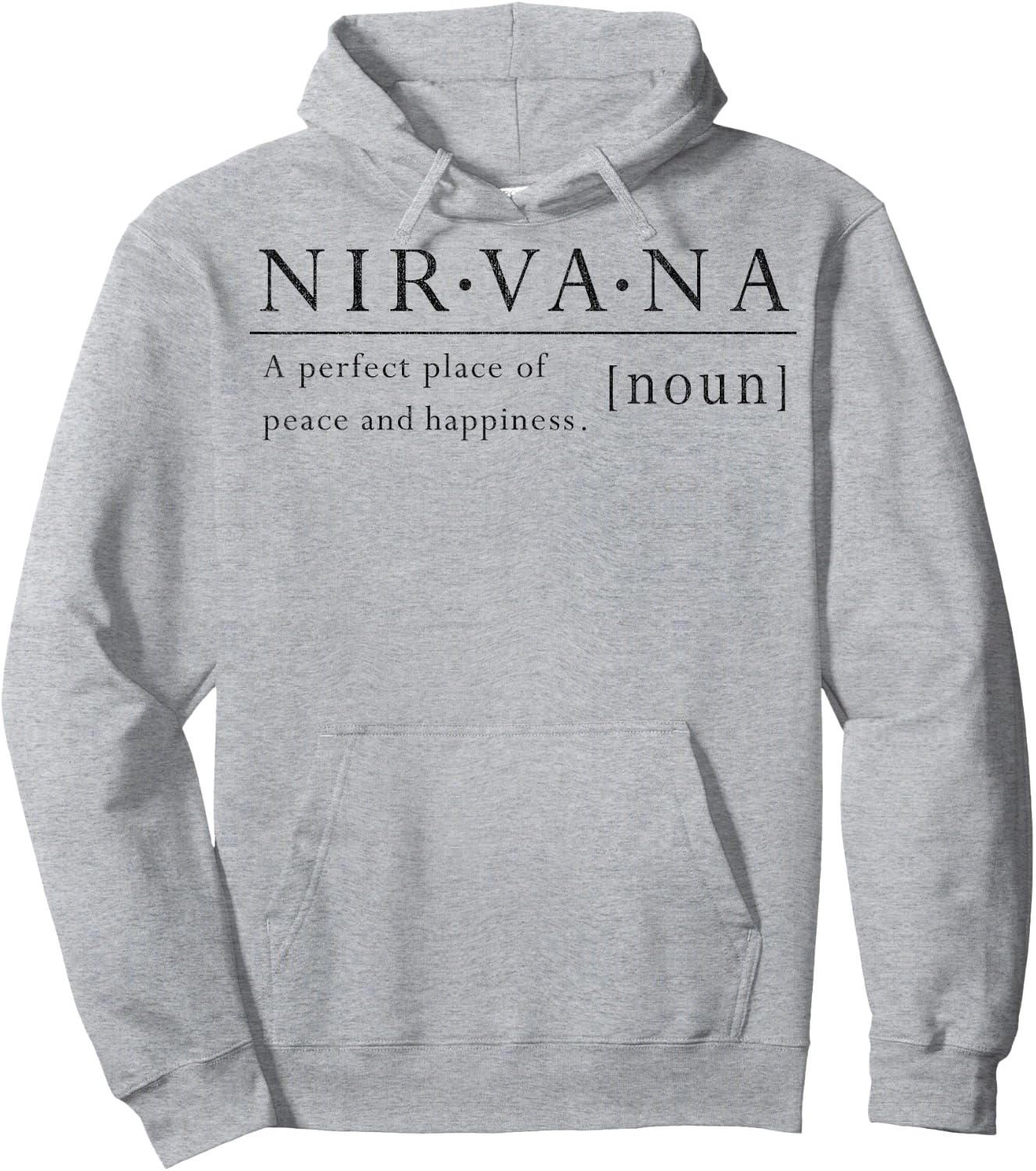Nirvana Simple Definition Hoodie - Hoodie | Ash