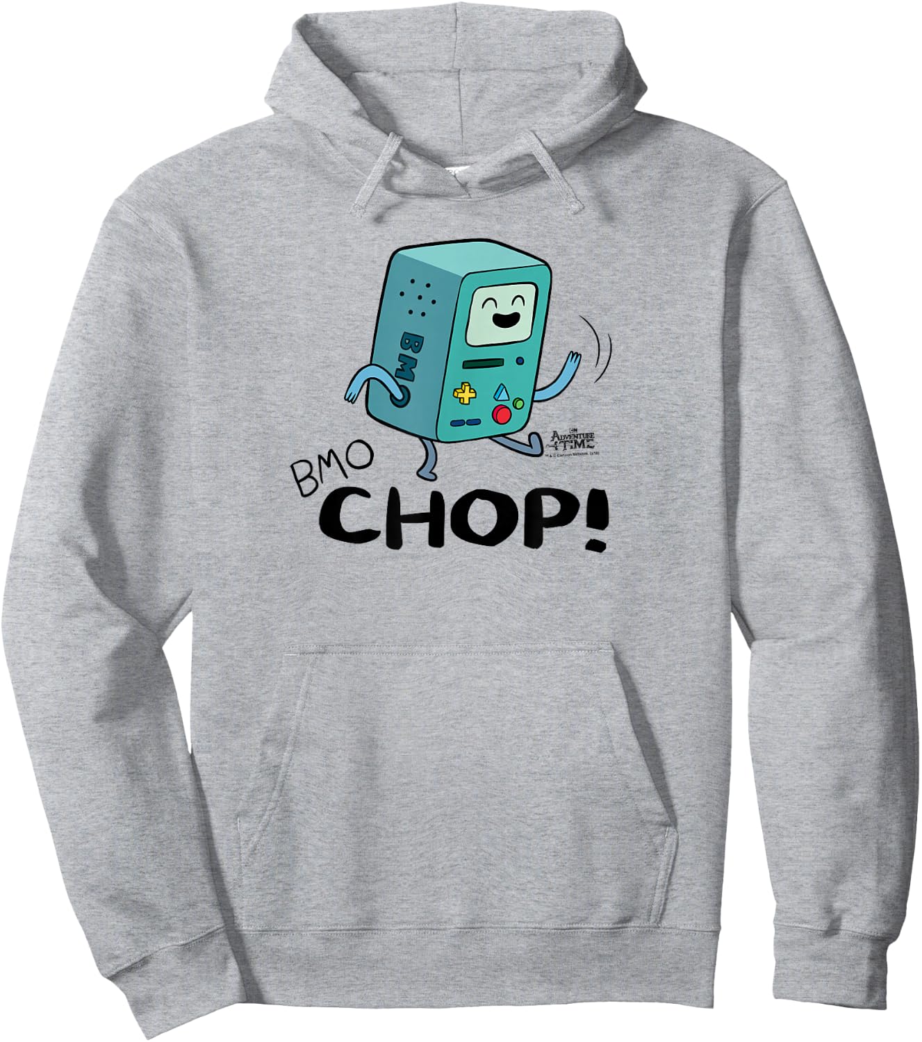 Adventure Time BMO Chop Hoodie - Hoodie | Ash