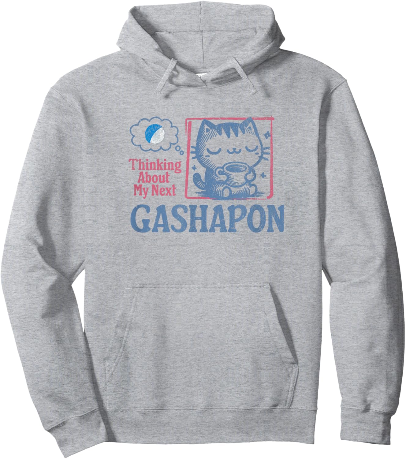 Cute Gashapon Gachapon Toy Hoodie - Hoodie | Ash