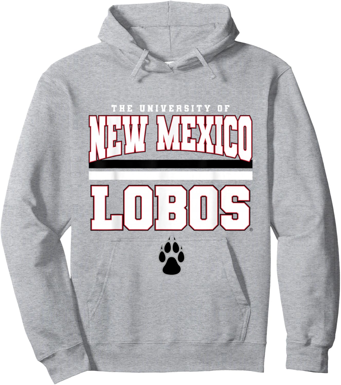 License Champs New Mexico Lobos NCAA Team - Red, Small, Short Sleeve, Classic Fit, Round Neck, Pull On, 1 Count, Non-Stretchable, Sports Fans, All Ages, -Kids Hoodie - Hoodie | Ash