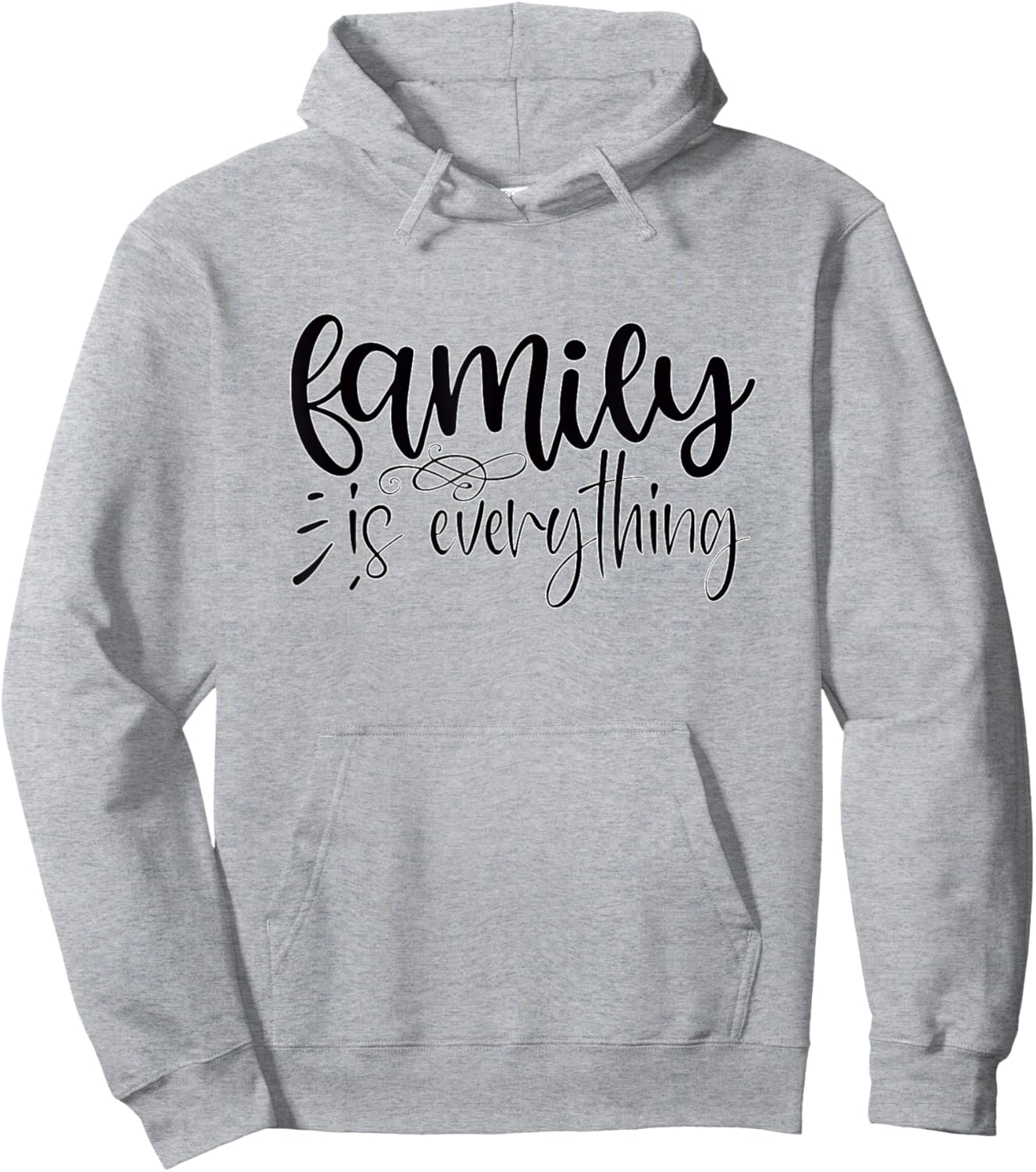 Family Is Everything Love Dad Mom Quote Hoodie - Hoodie | Ash
