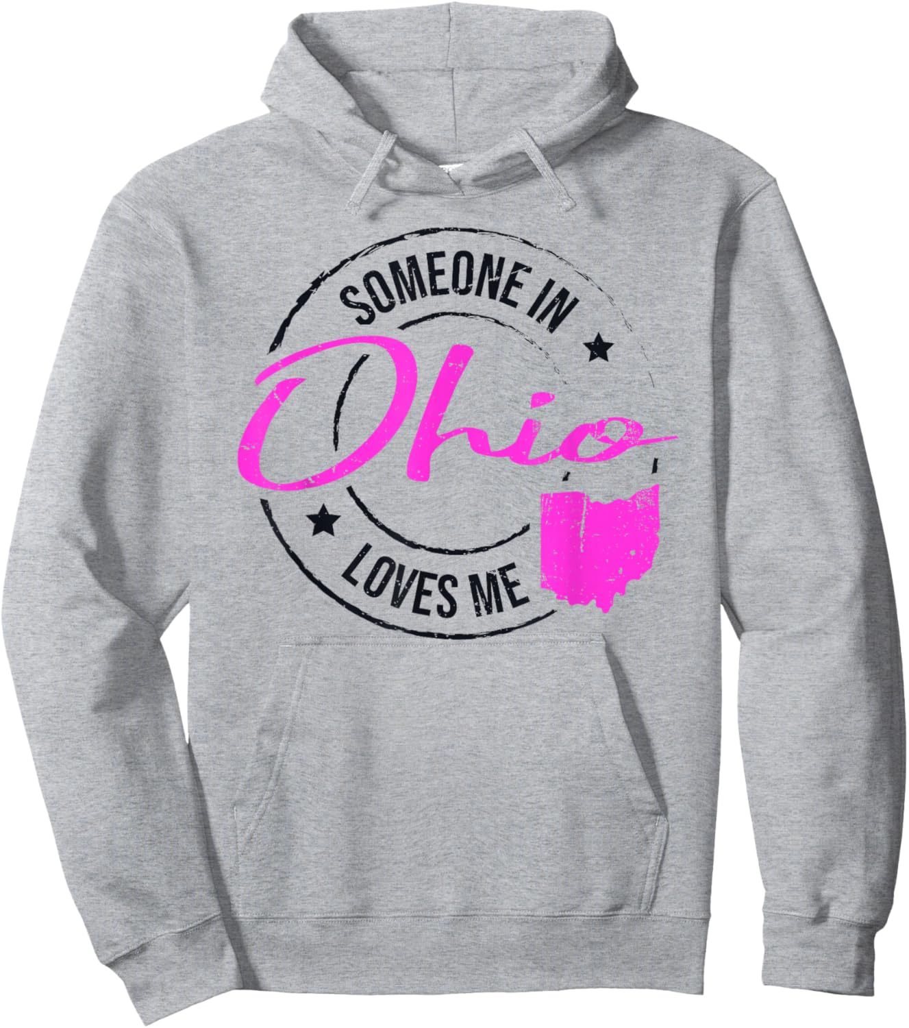Someone in Ohio Loves Me Ohio Hoodie - Hoodie | Ash