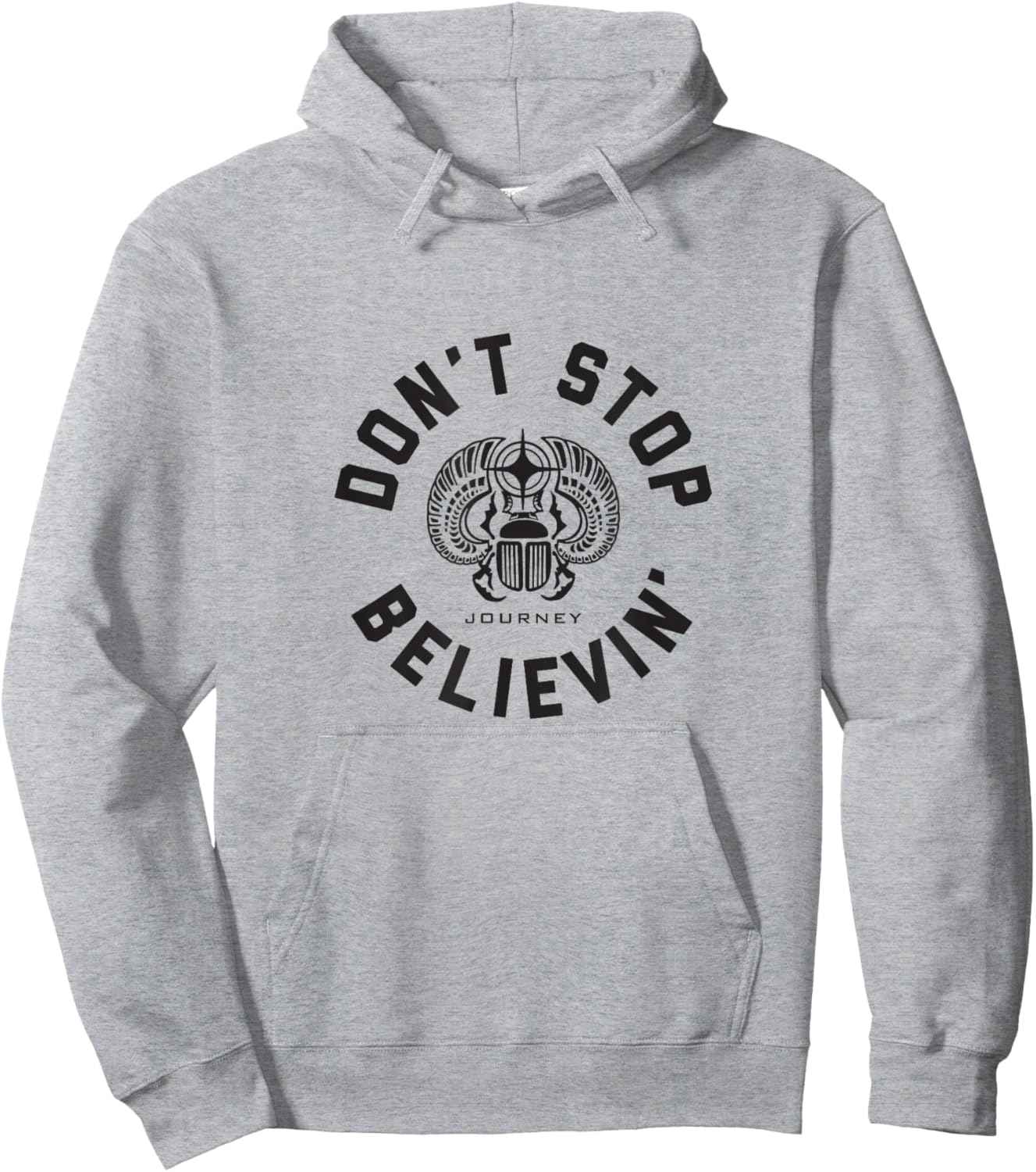 Journey Don't Stop Believin' Badge Hoodie - Hoodie | Ash