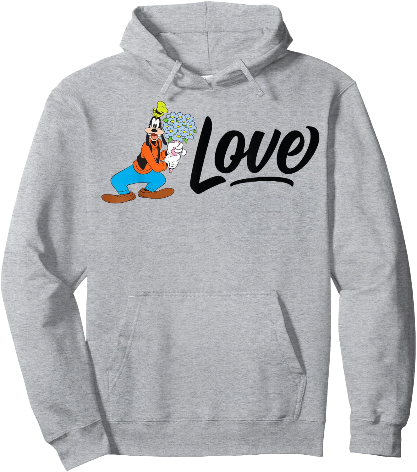Disney - Goofy Valentine Love Hoodie - Hoodie | Ash