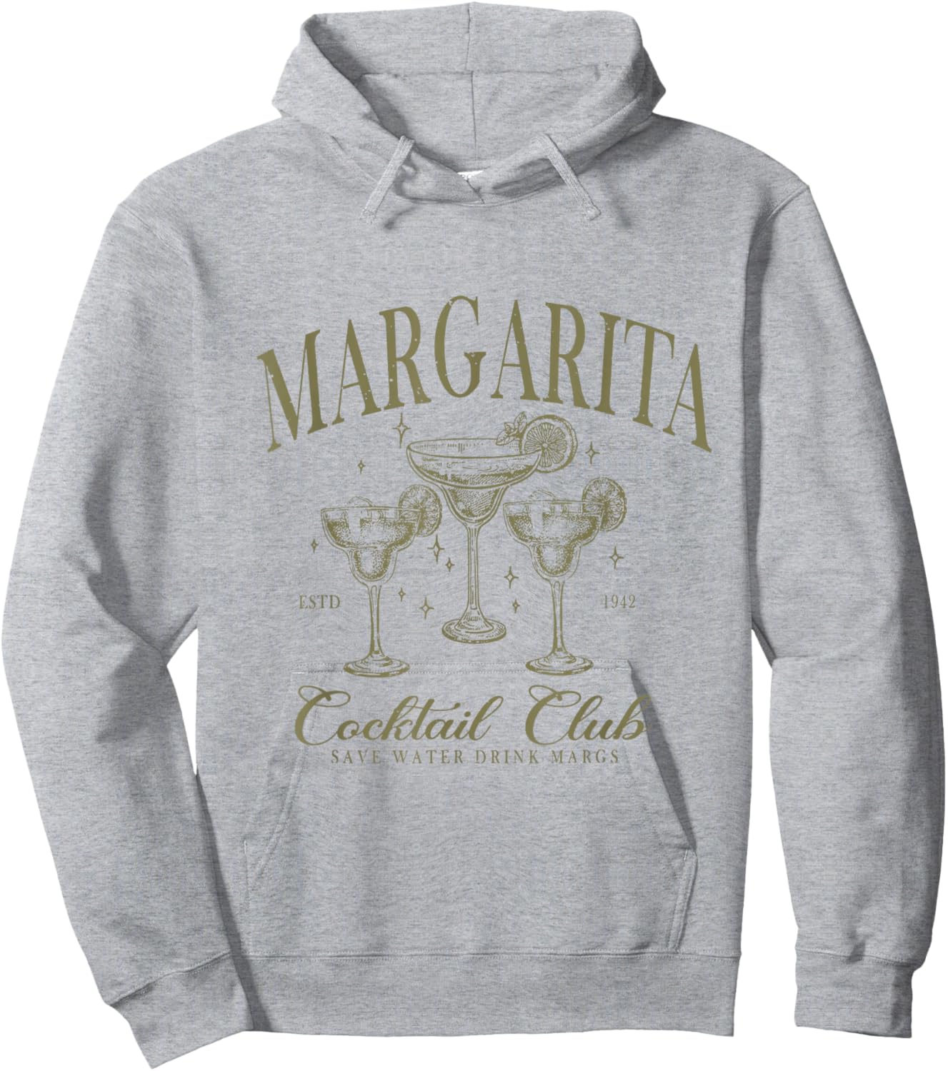 Margarita Cocktail Club Hoodie - Hoodie | Ash