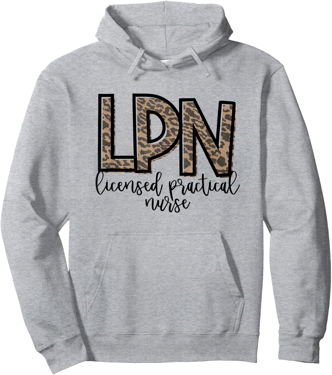 LPN Licensed Practical Nurse Cute Nurse Hoodie - Hoodie | Ash