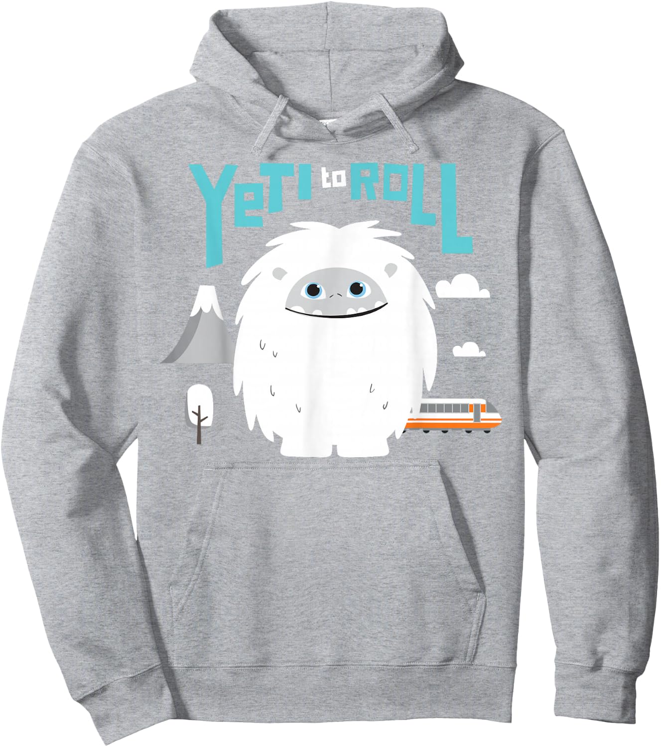 DreamWorks Abominable Yetti Hoodie - Hoodie | Ash