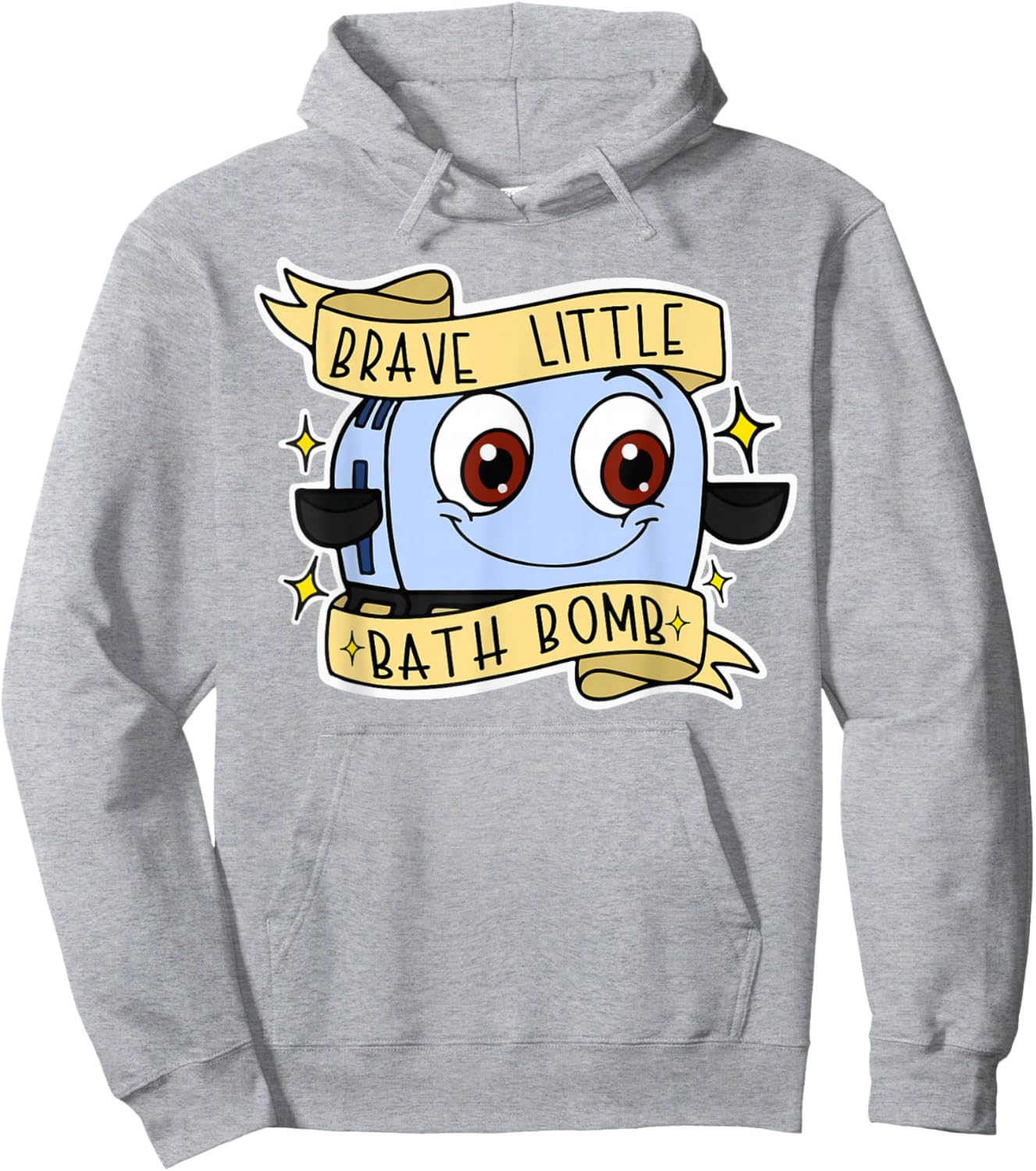 Brave Little Bath Bomb Hoodie - Hoodie | Ash