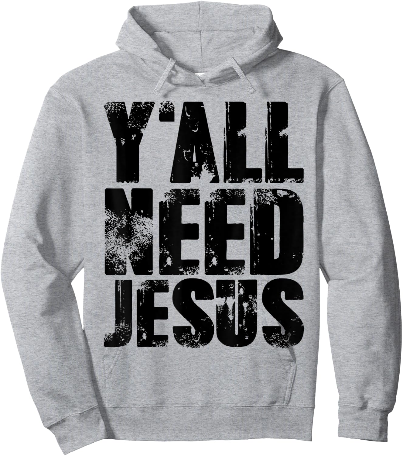 Yall Needs Jesus Bible Pride Men Hoodie - Hoodie | Ash