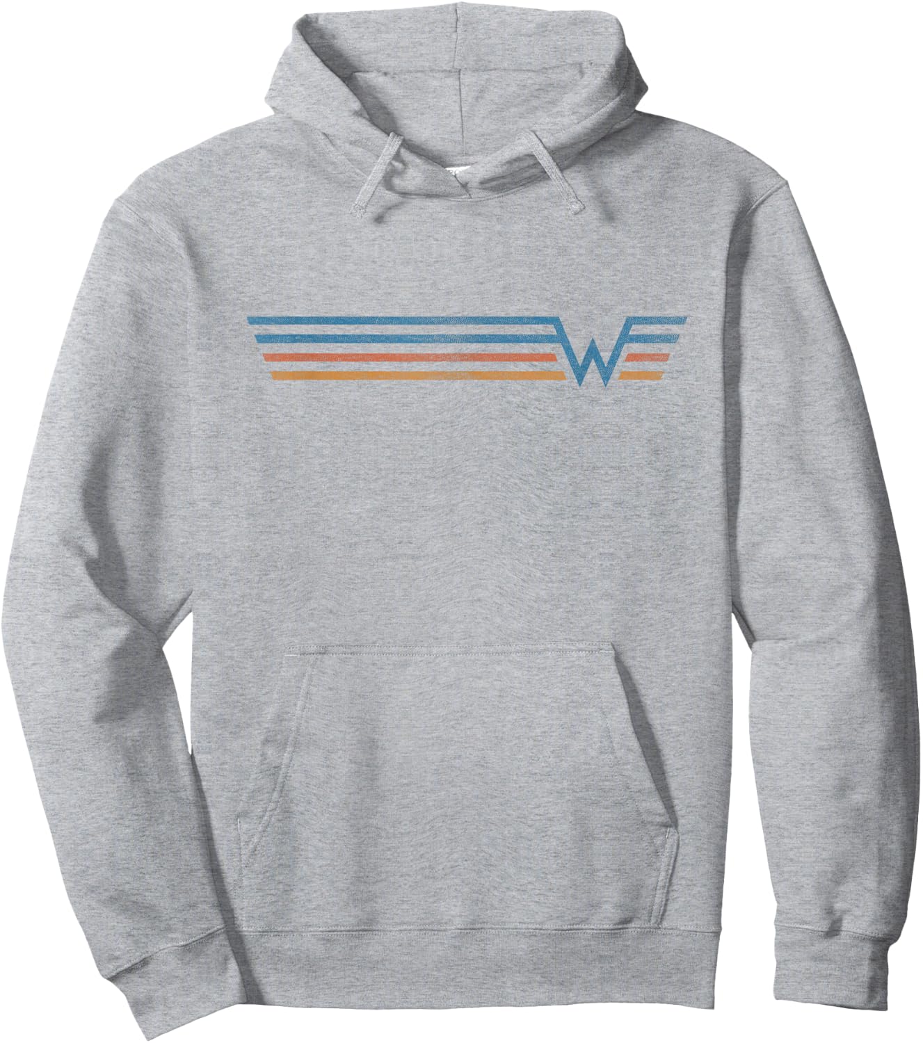Weezer - Color Stripe Hoodie - Hoodie | Ash