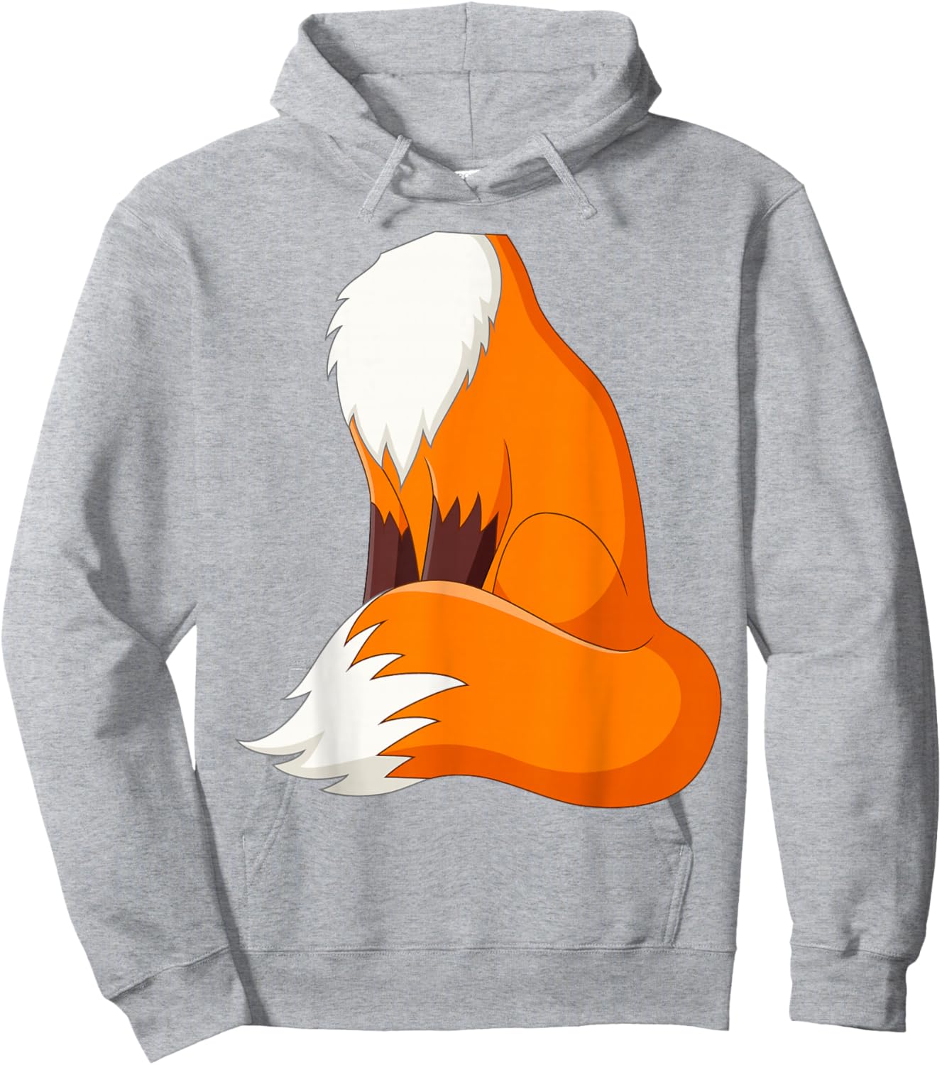 Fox Shirt Adult Kids Men Women Fox Costume Hoodie - Hoodie | Ash