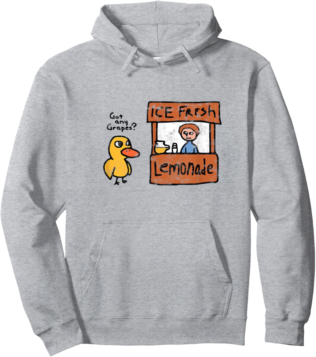 GOT ANY GRAPES? - Inquiry Hoodie - Hoodie | Ash