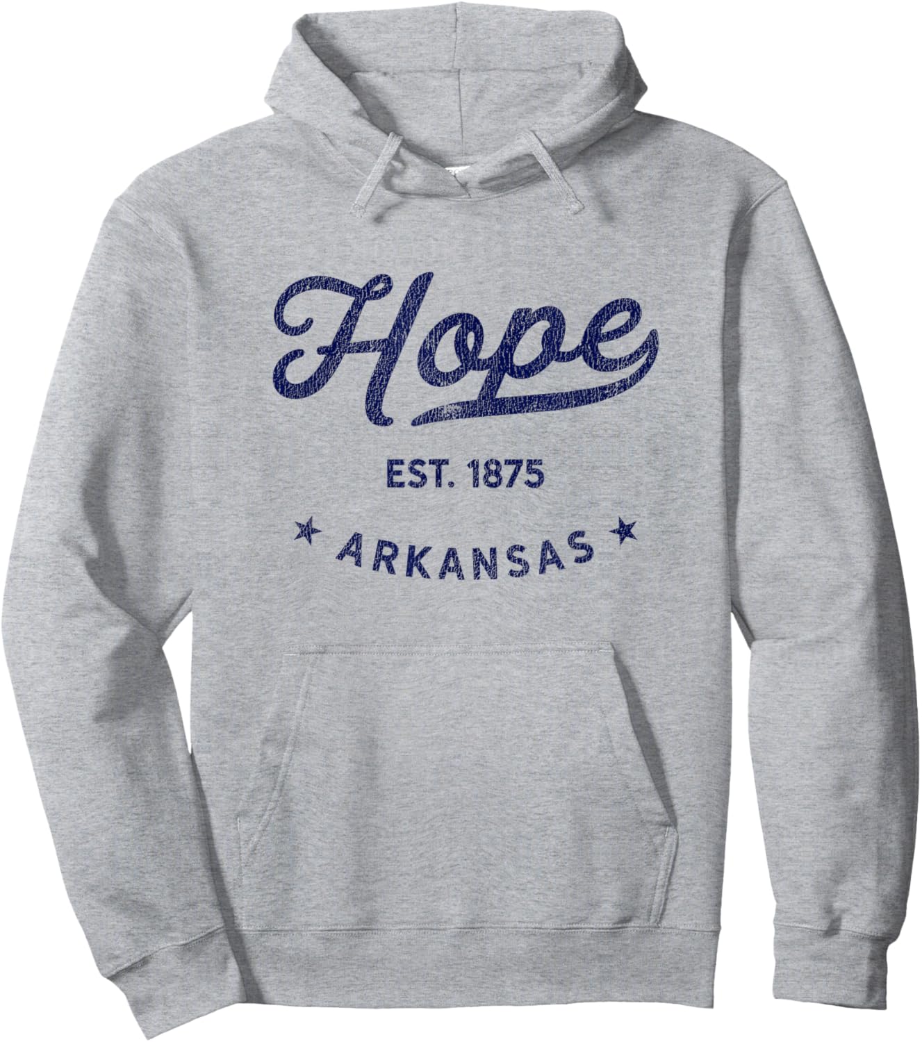 Hope Arkansas Cool Travel Souvenir Vintage Hope Hoodie - Hoodie | Ash