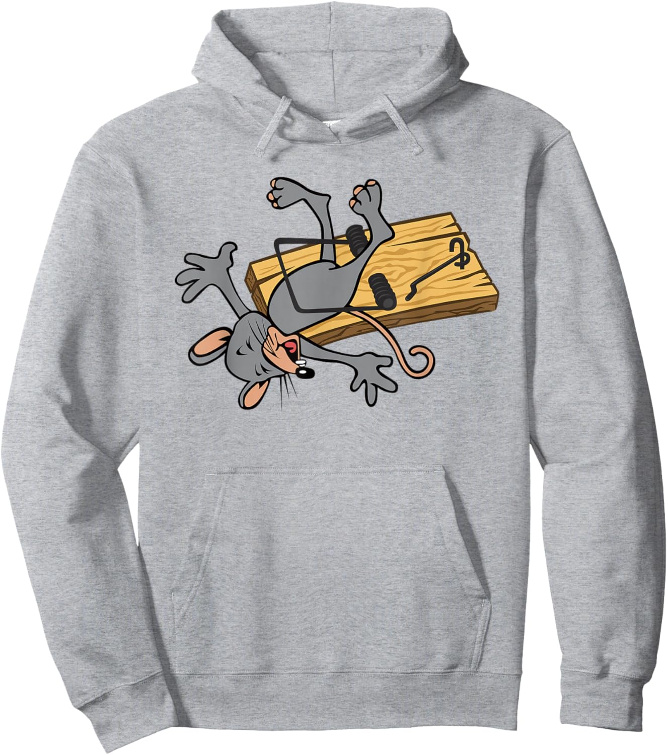 Funny Mouse Trap Hoodie - Hoodie | Ash