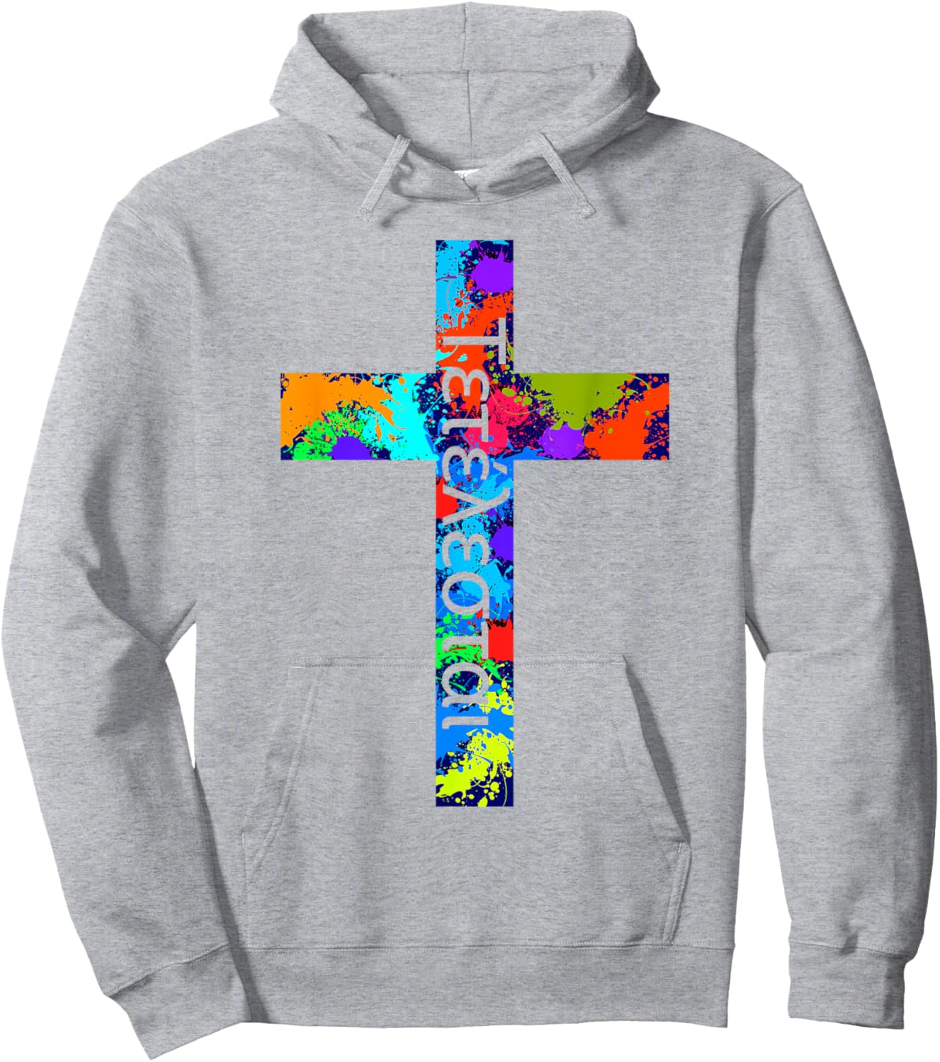 Tetelestai Greek Christian Faith Jesus Christ Hoodie - Hoodie | Ash