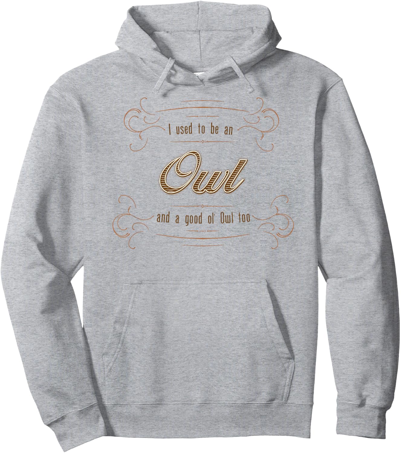 Good ol' Owl, Wood Badge Back to Gilwell Hoodie - Hoodie | Ash