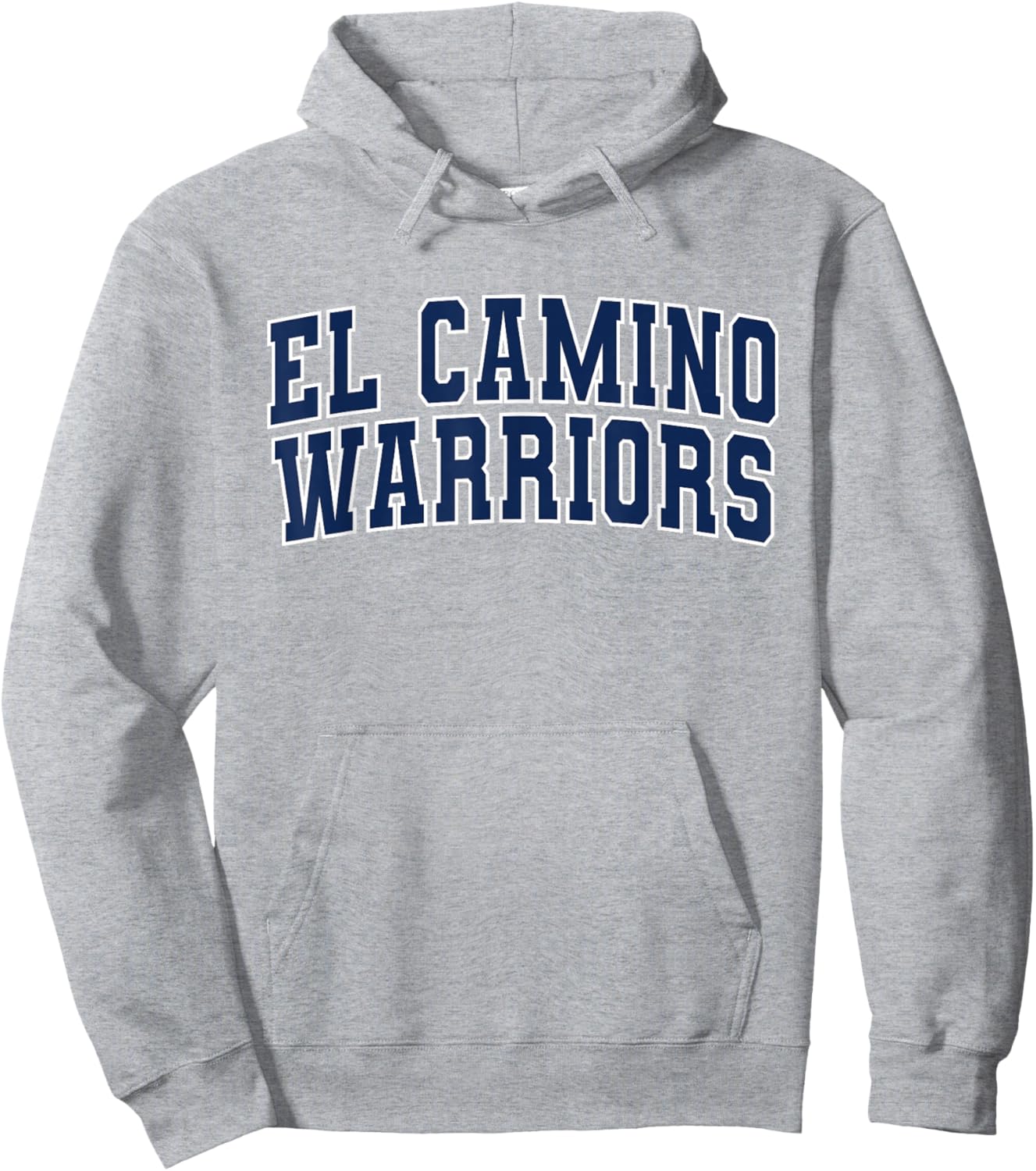El Camino College Warriors Apparel Sports Fan Hoodie - Hoodie | Ash