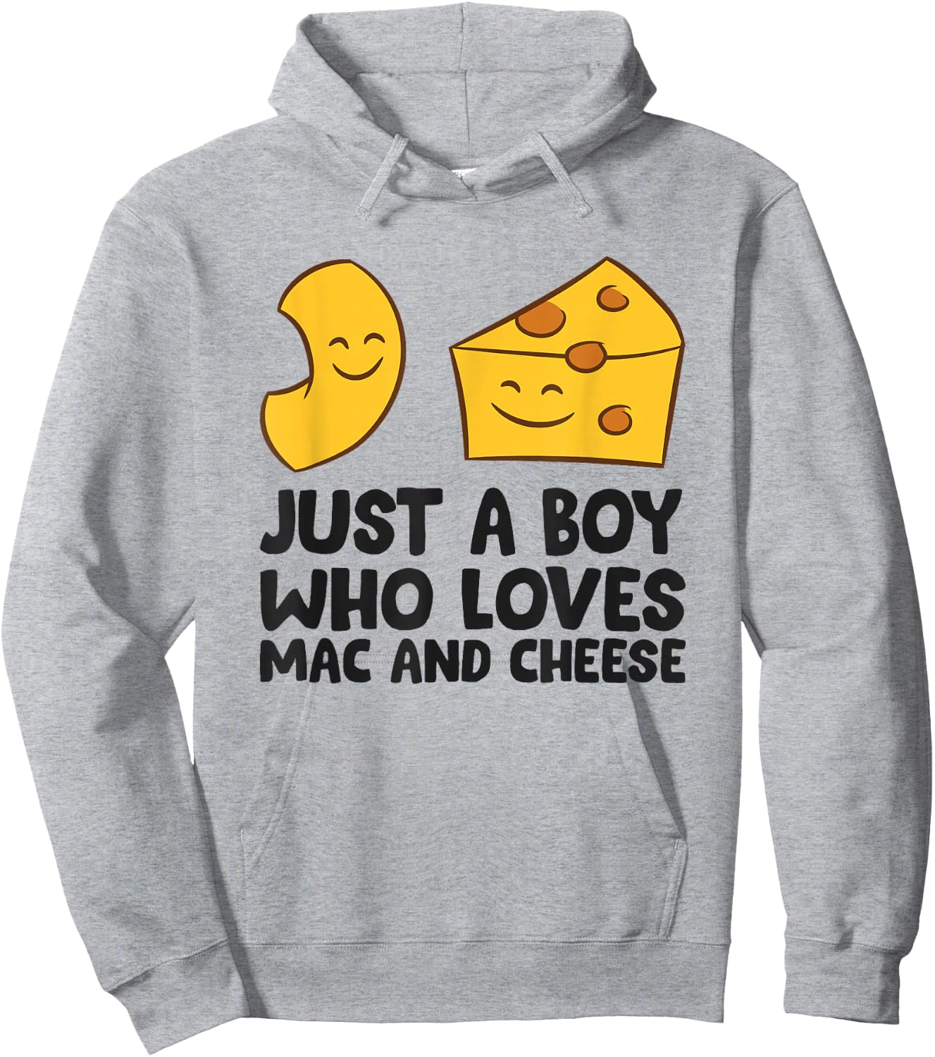 Just a Boy Who Loves Mac And Cheese Hoodie - Hoodie | Ash