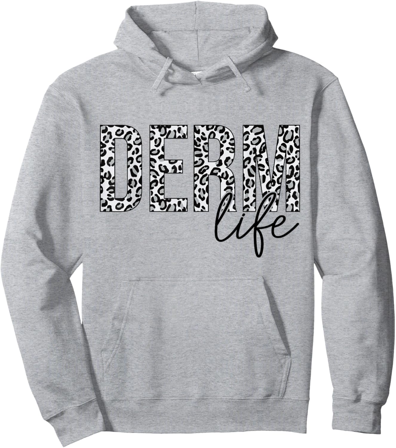Derm Life Cosmetic Dermatologist Dermatology Hoodie - Hoodie | Ash