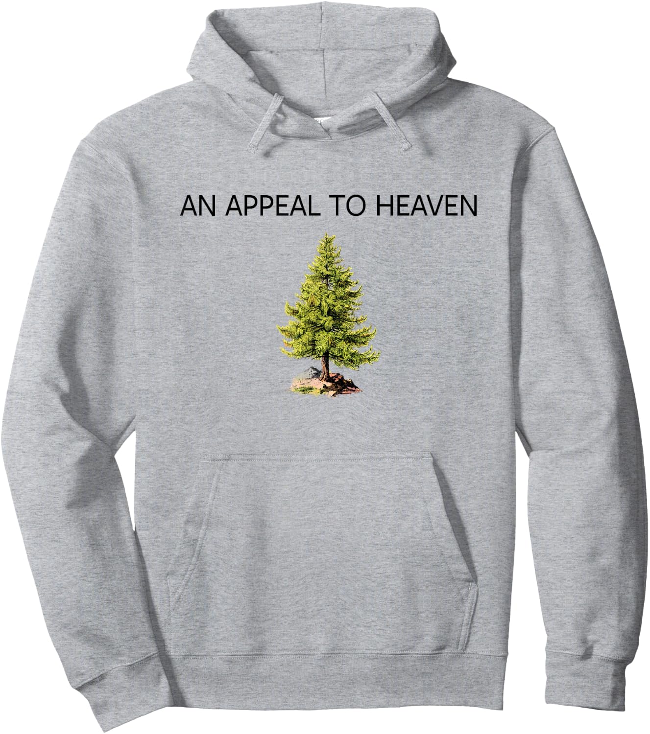 Appeal to Heaven Pine Tree Flag Shirt Hoodie - Hoodie | Ash